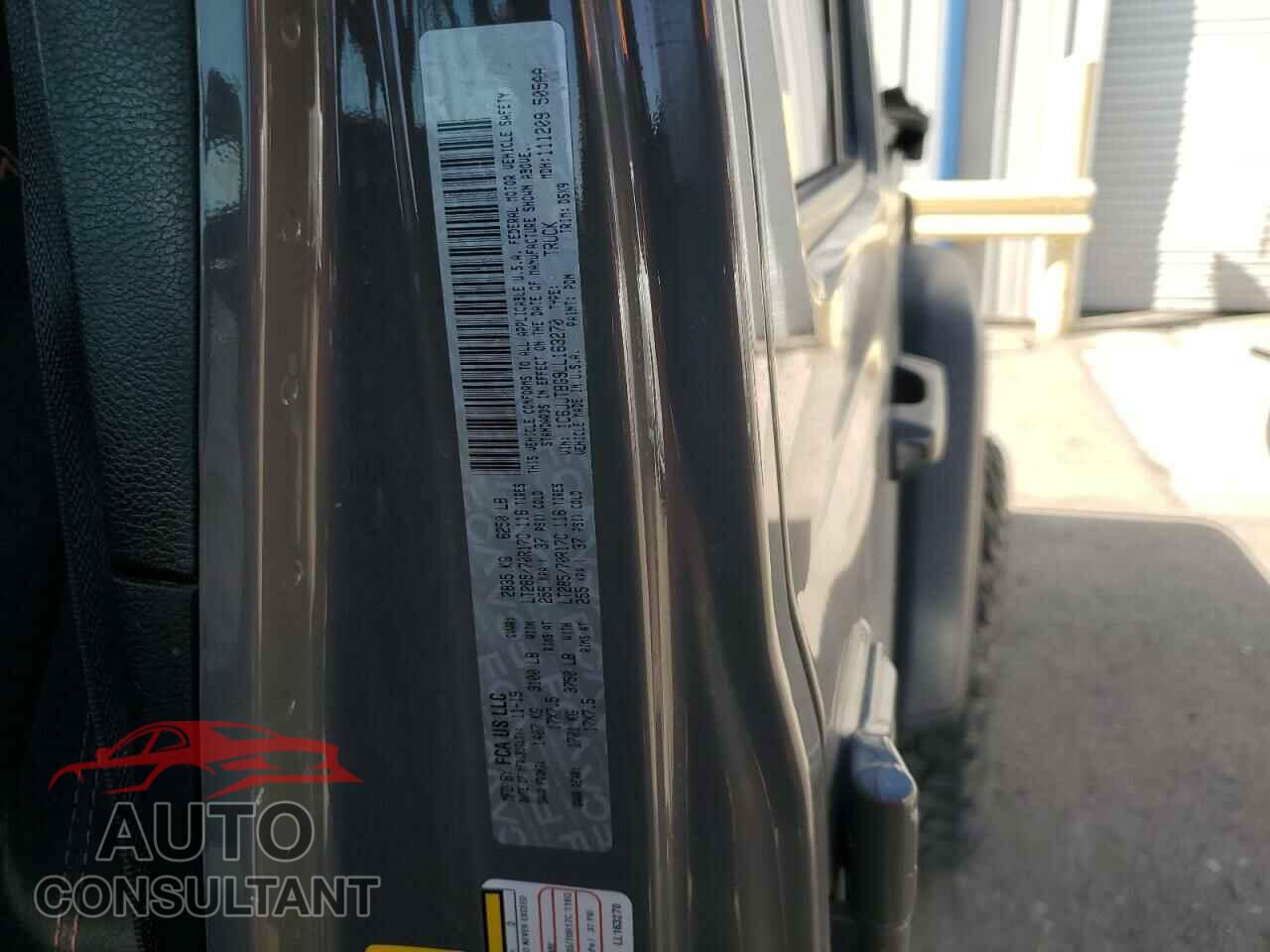 JEEP GLADIATOR 2020 - 1C6JJTBG9LL163270
