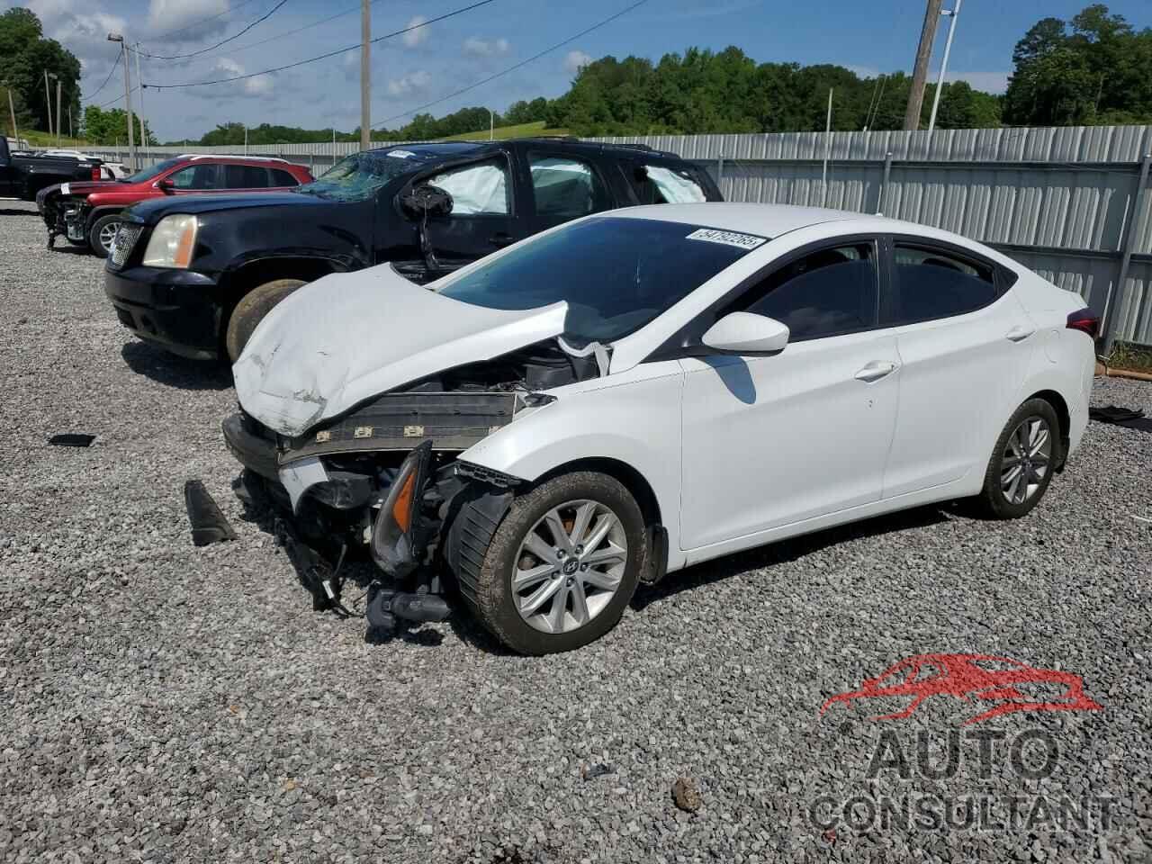 HYUNDAI ELANTRA 2016 - 5NPDH4AE4GH721883