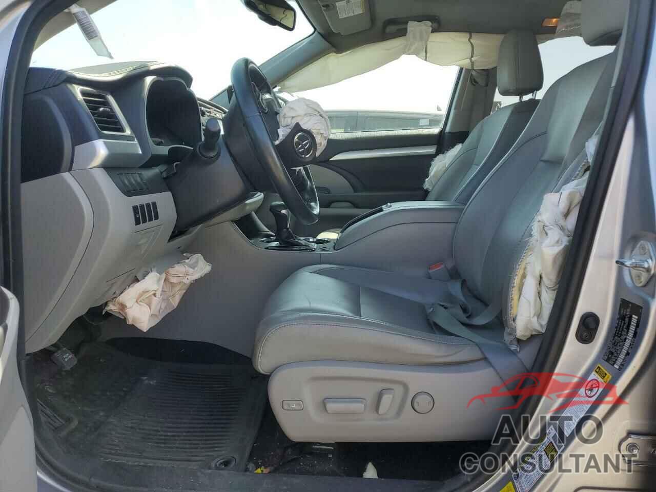 TOYOTA HIGHLANDER 2015 - 5TDJKRFH2FS221718