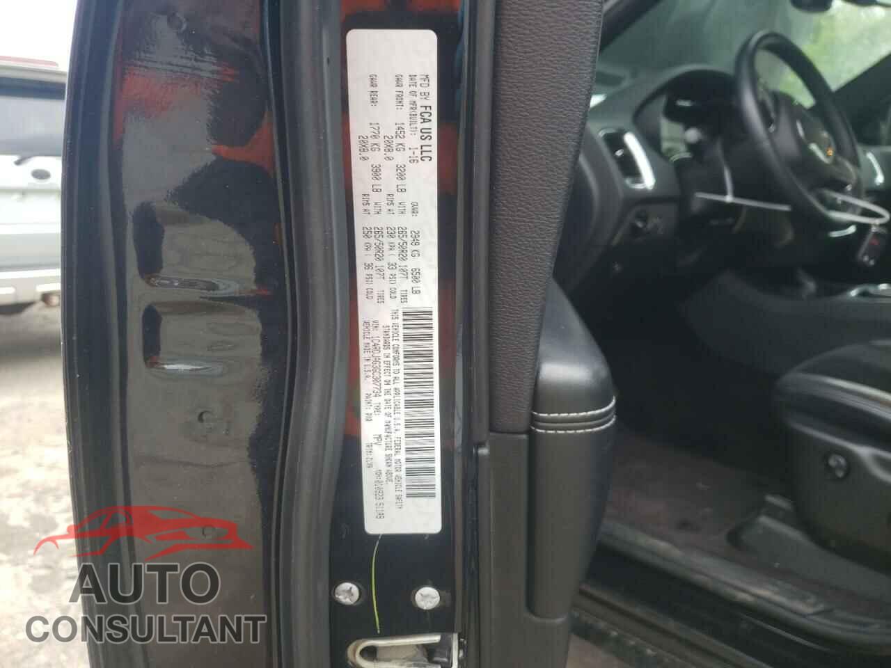 DODGE DURANGO 2016 - 1C4RDJAG3GC307734