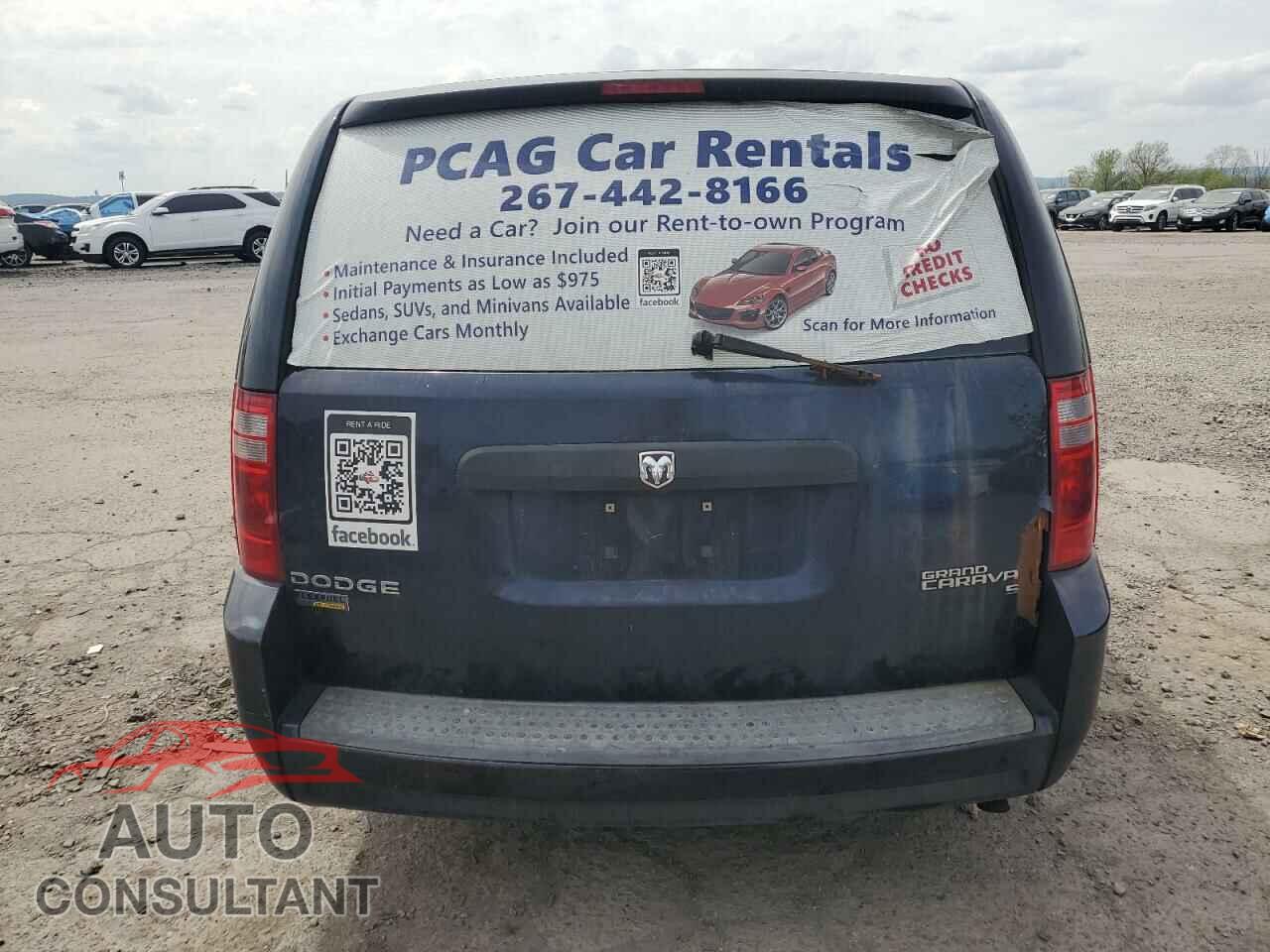 DODGE CARAVAN 2010 - 2D4RN4DE5AR174601