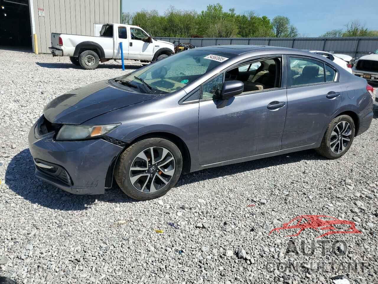HONDA CIVIC 2014 - 2HGFB2F82EH541245