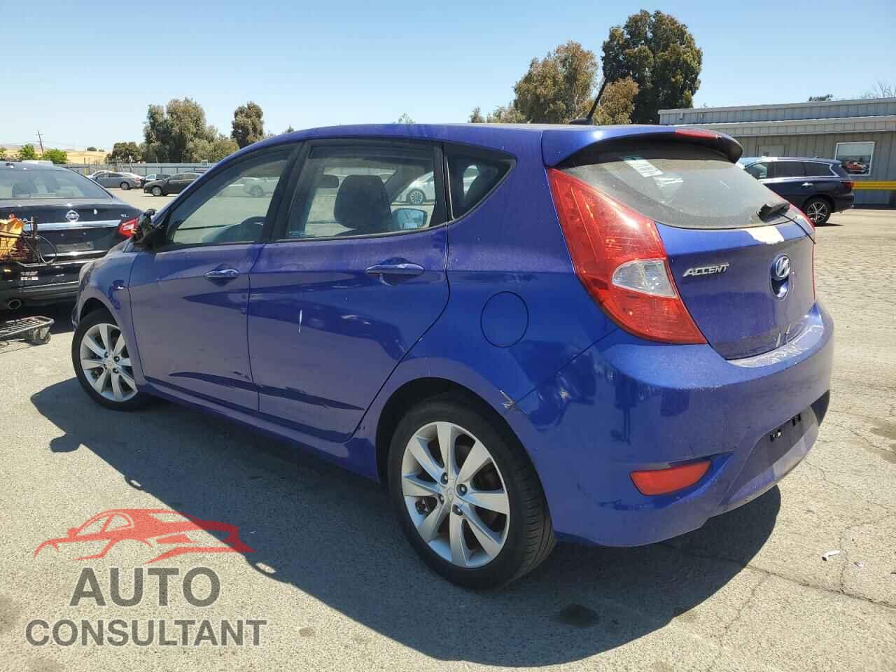 HYUNDAI ACCENT 2012 - KMHCU5AE3CU020065