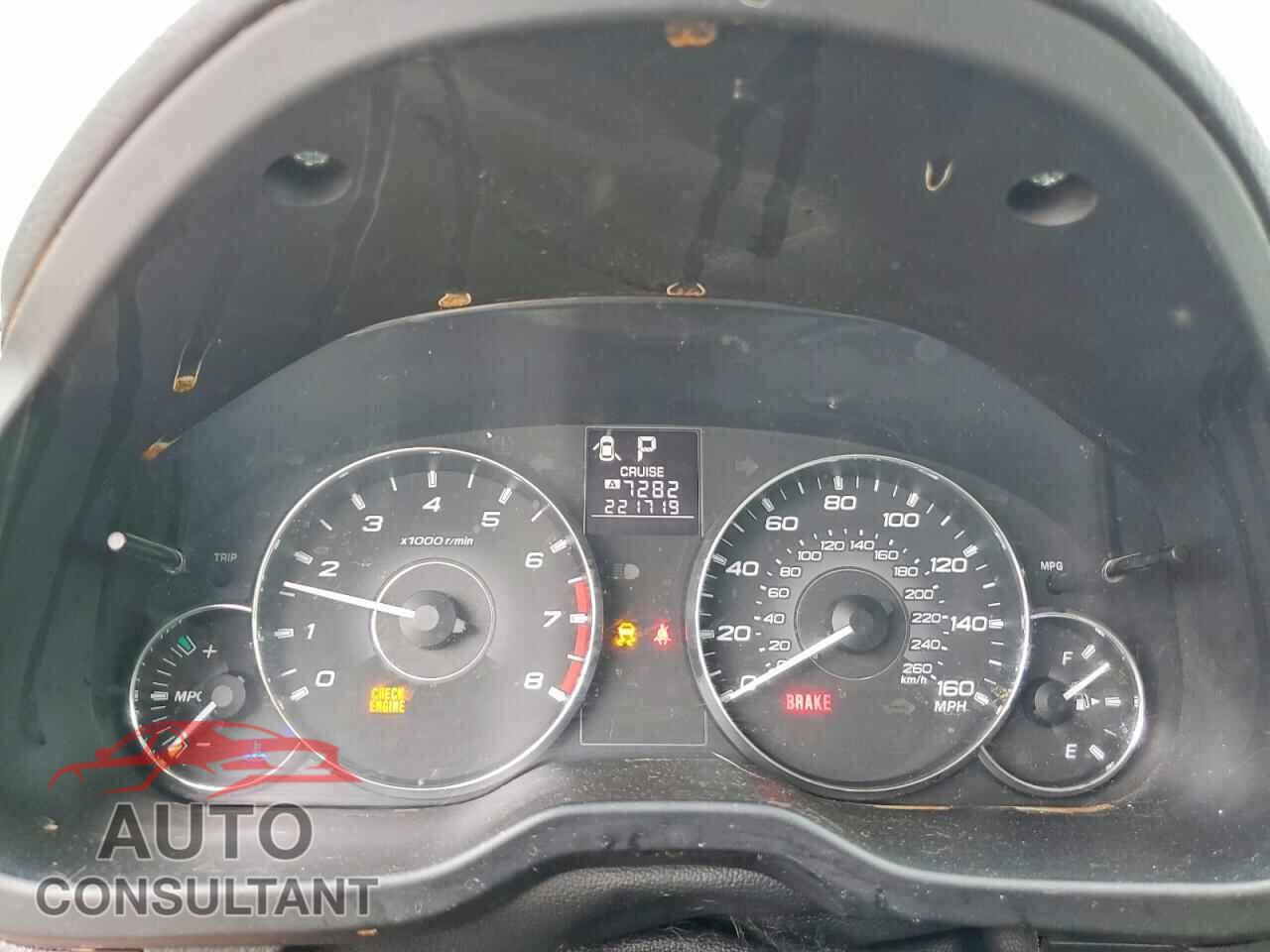 SUBARU OUTBACK 2012 - 4S4BRDKC5C2236659
