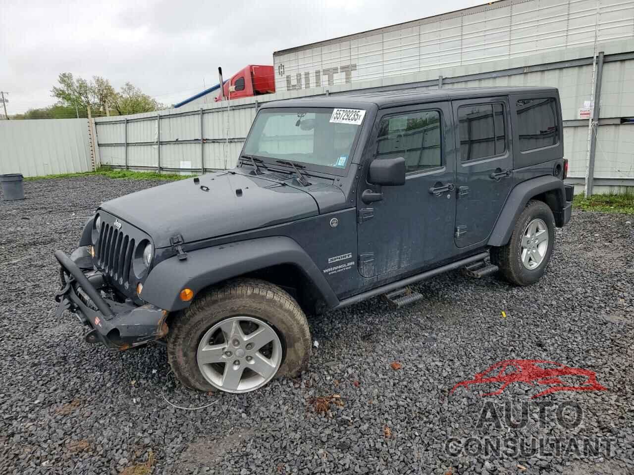 JEEP WRANGLER 2017 - 1C4HJWDG6HL574946