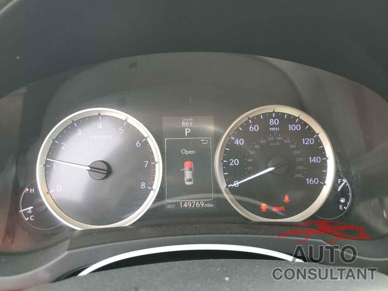 LEXUS IS 2015 - JTHBF1D24F5047647