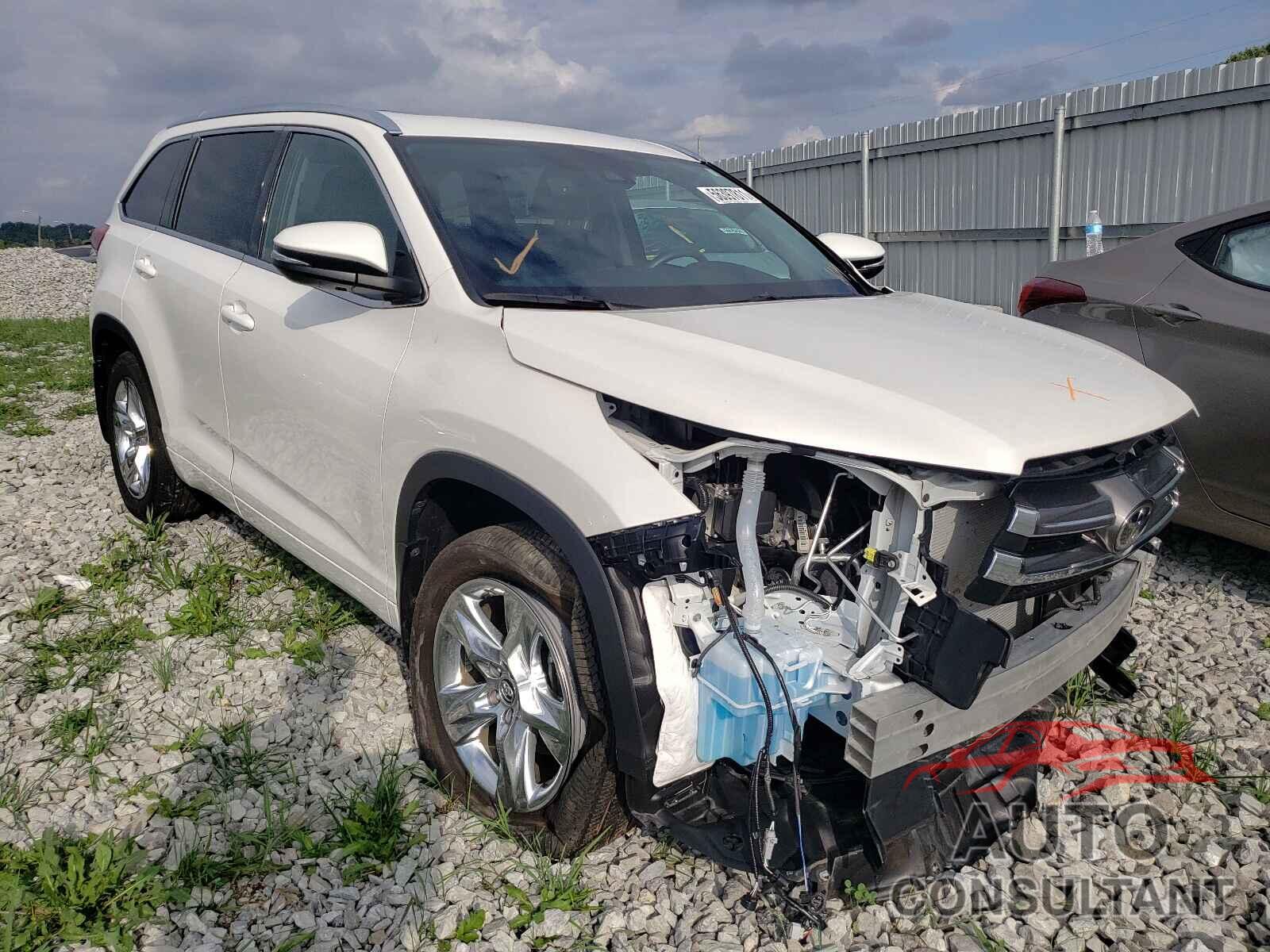 TOYOTA HIGHLANDER 2019 - 5TDDZRFH8KS709123