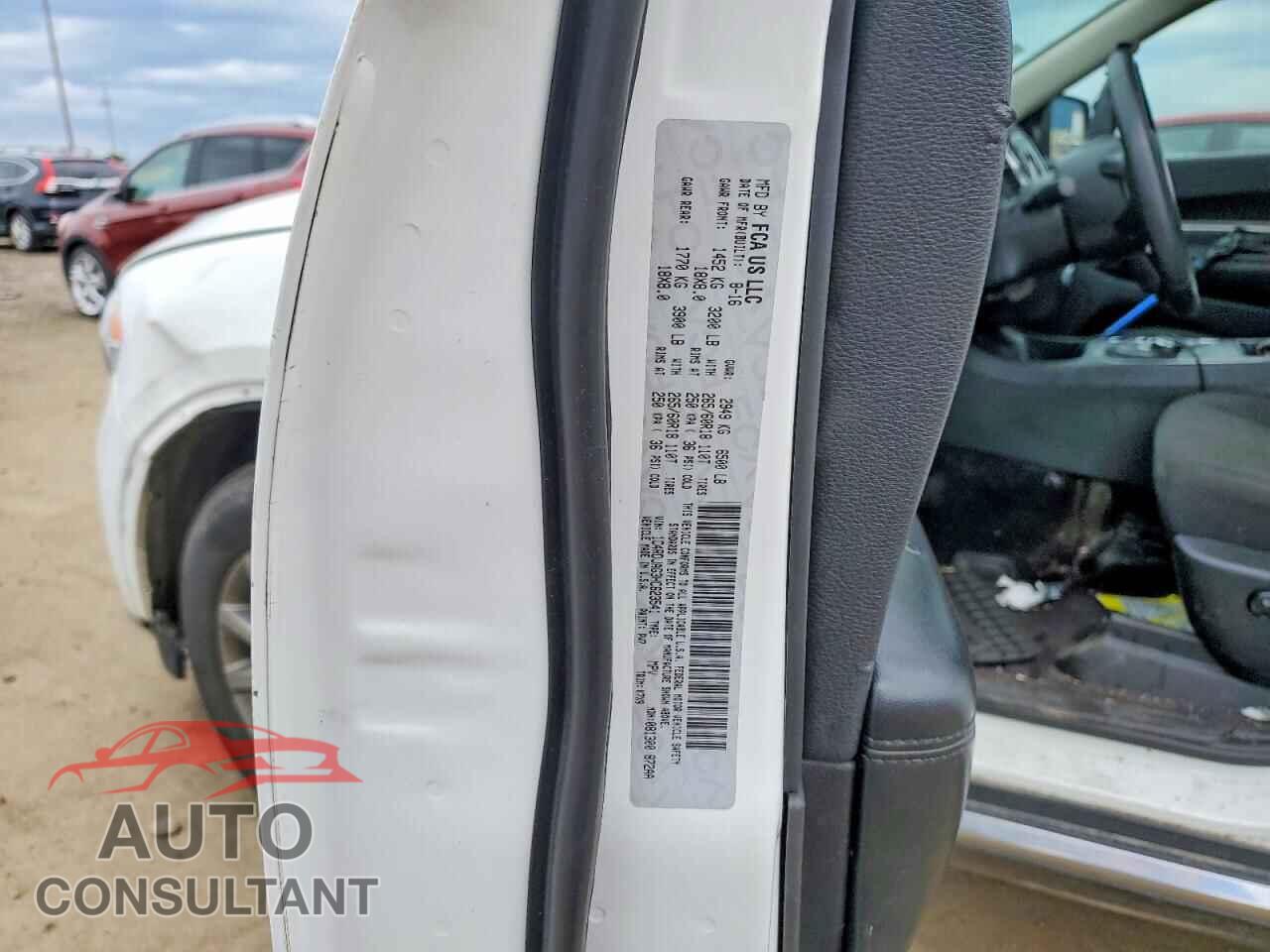 DODGE DURANGO 2017 - 1C4RDJAG3HC623541
