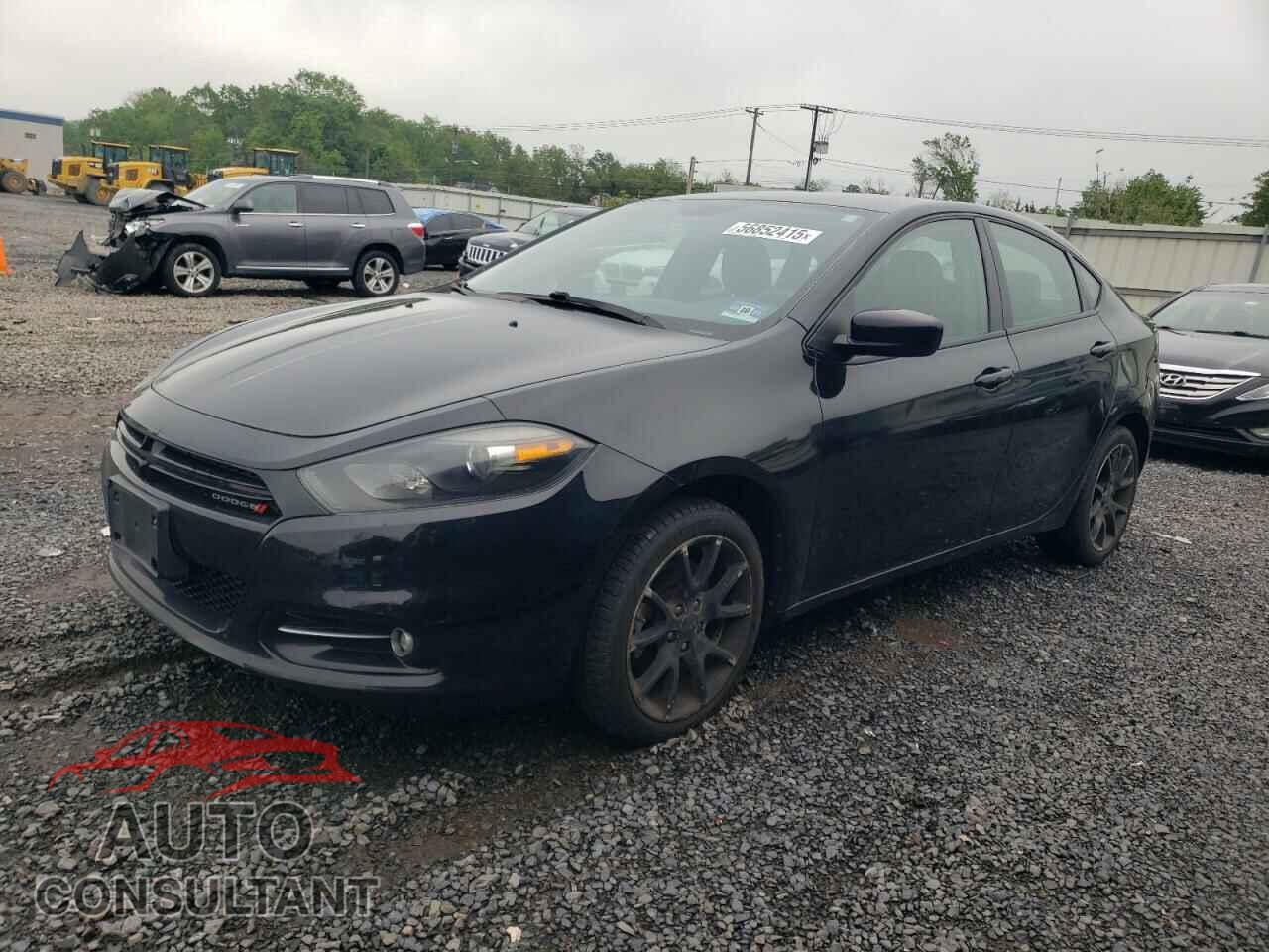 DODGE DART 2013 - 1C3CDFBA3DD107458