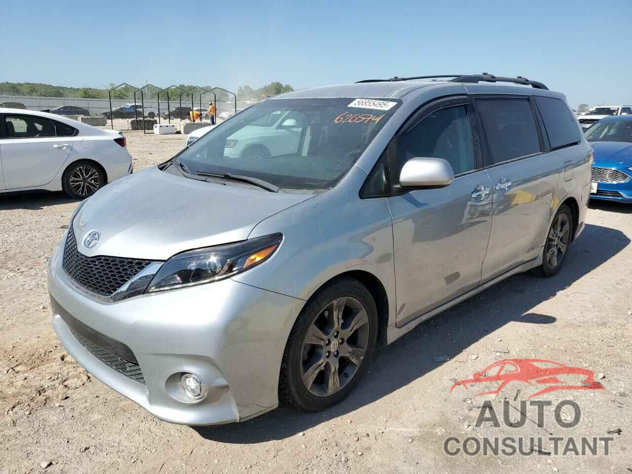 TOYOTA SIENNA 2015 - 5TDXK3DC4FS626574