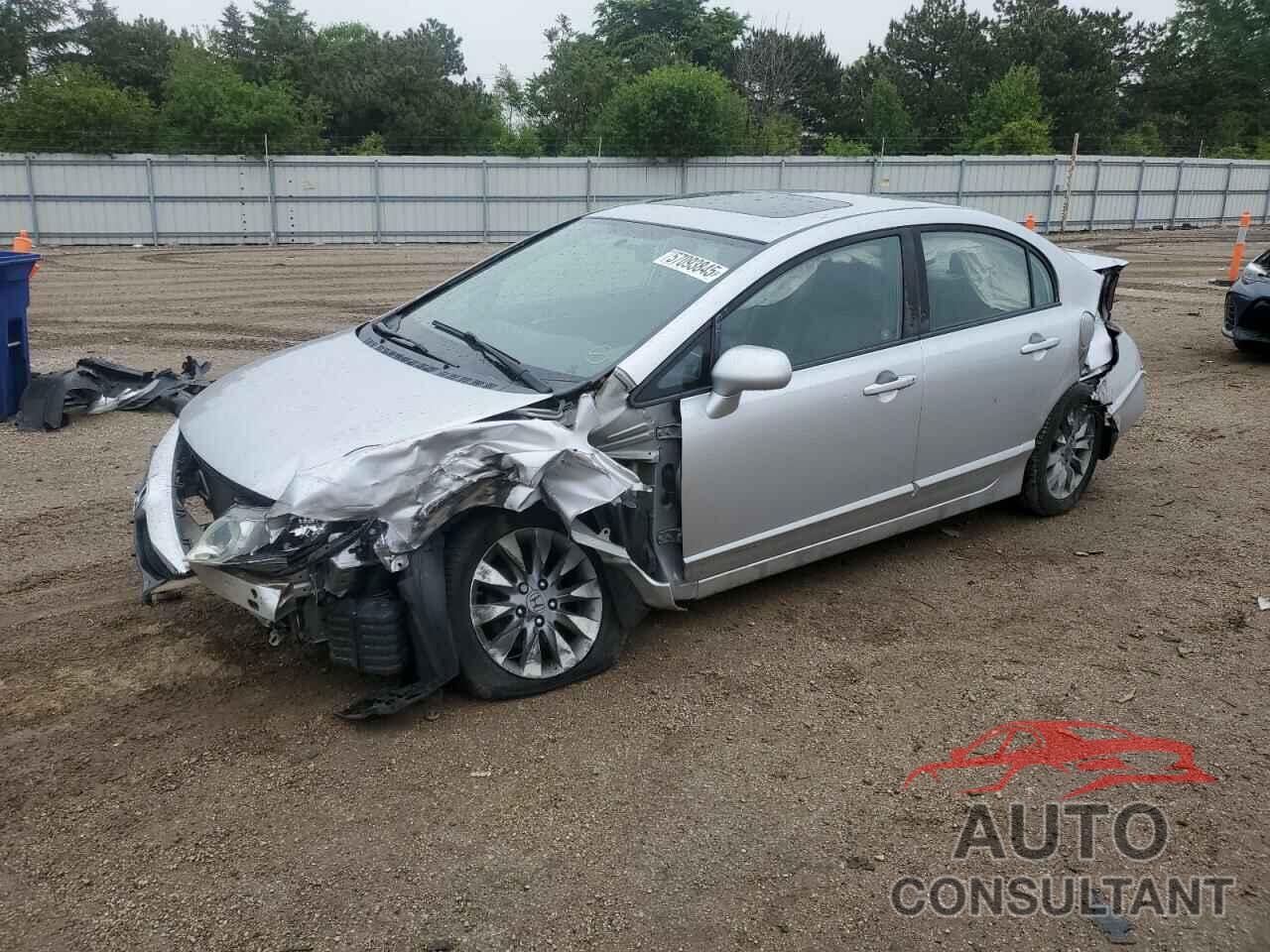 HONDA CIVIC 2010 - 19XFA1F92AE002862