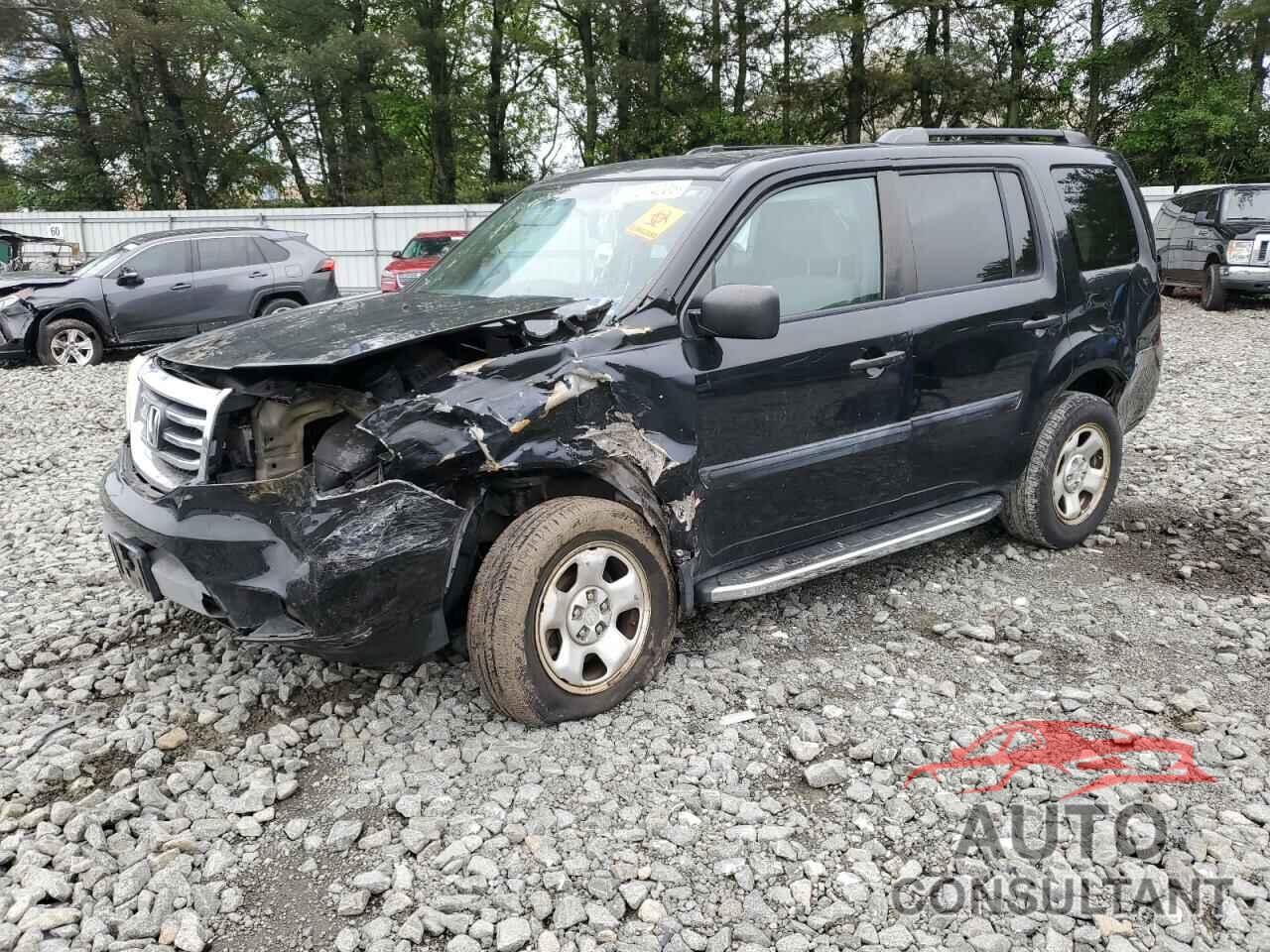 HONDA PILOT 2013 - 5FNYF3H24DB003340