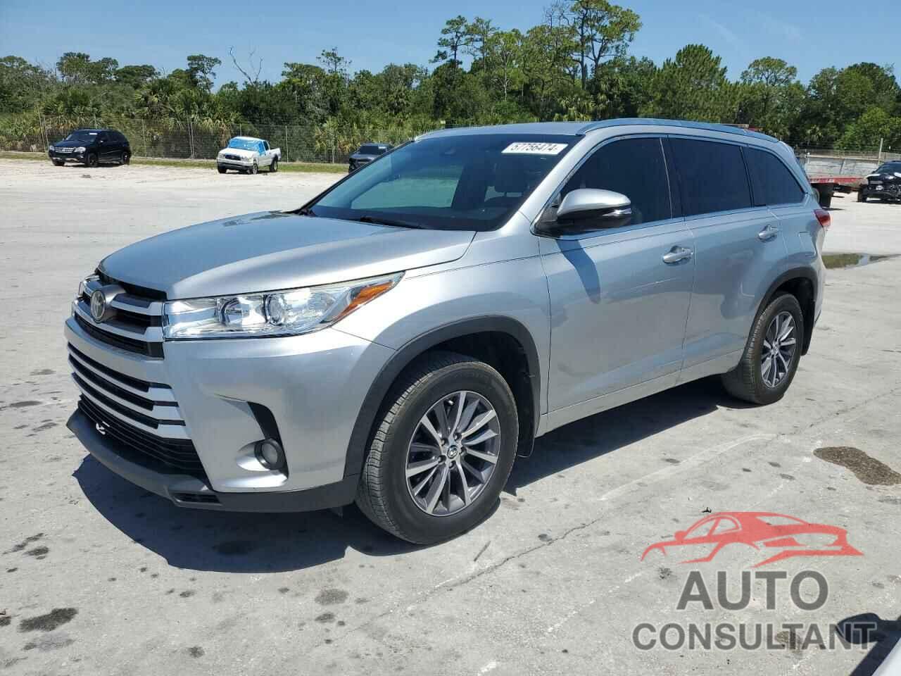 TOYOTA HIGHLANDER 2017 - 5TDJZRFHXHS453093