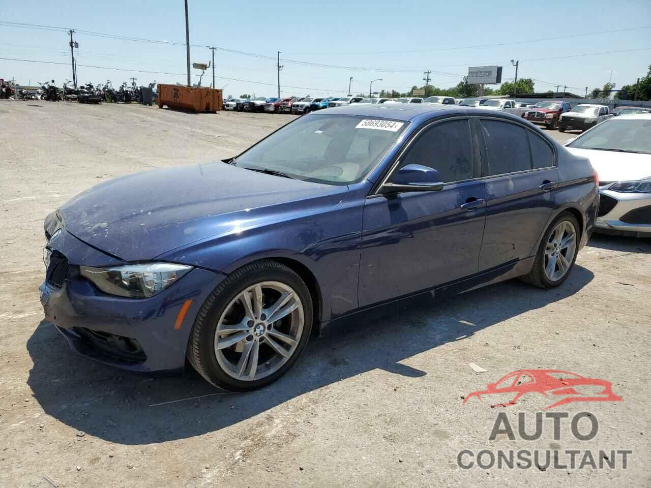 BMW 3 SERIES 2017 - WBA8E1G52HNU14713