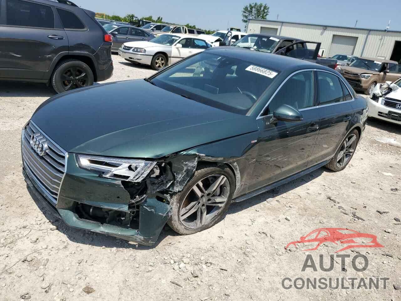 AUDI A4 2017 - WAUENAF48HN037946
