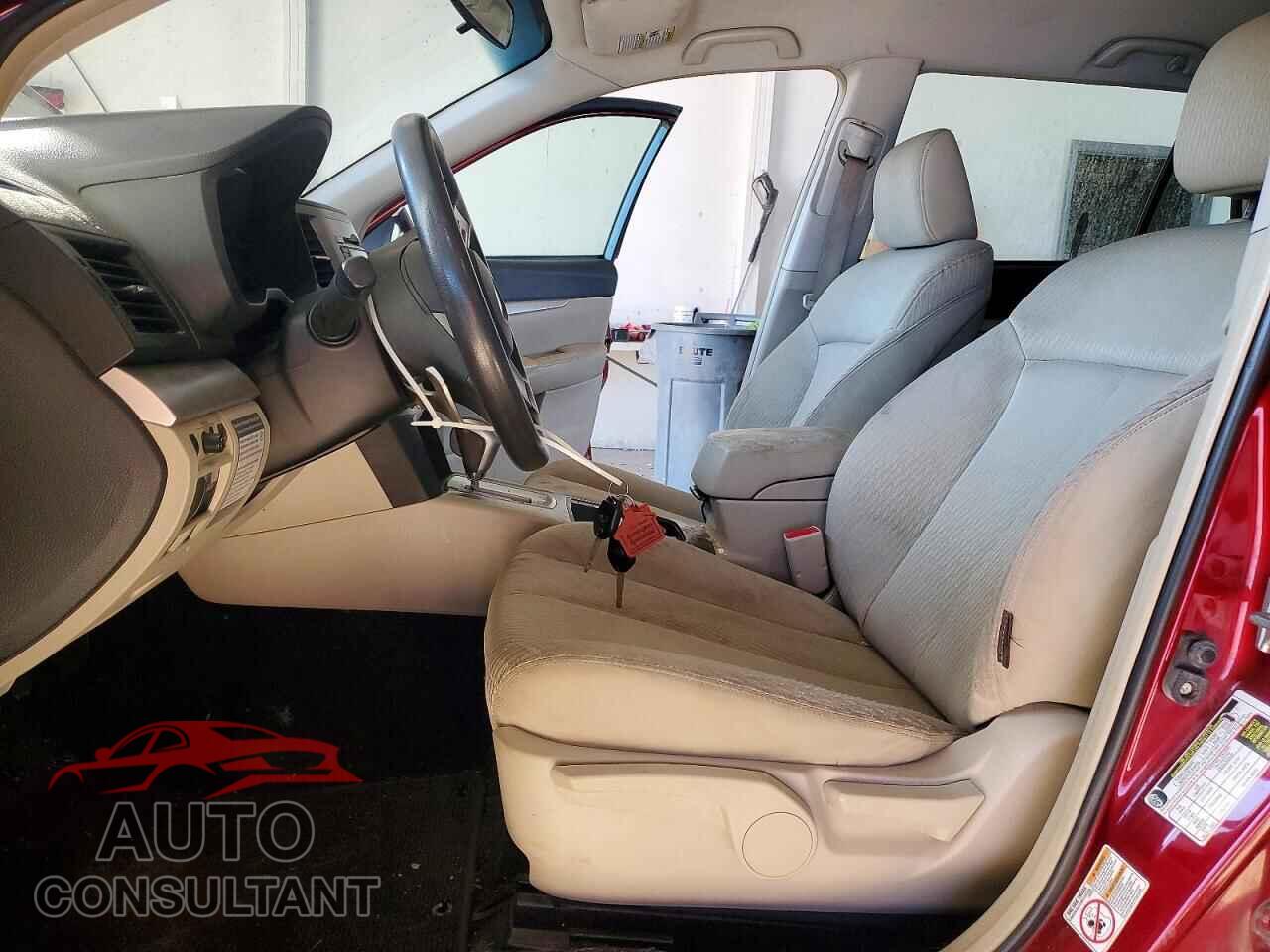 SUBARU OUTBACK 2011 - 4S4BRBAC1B3352181