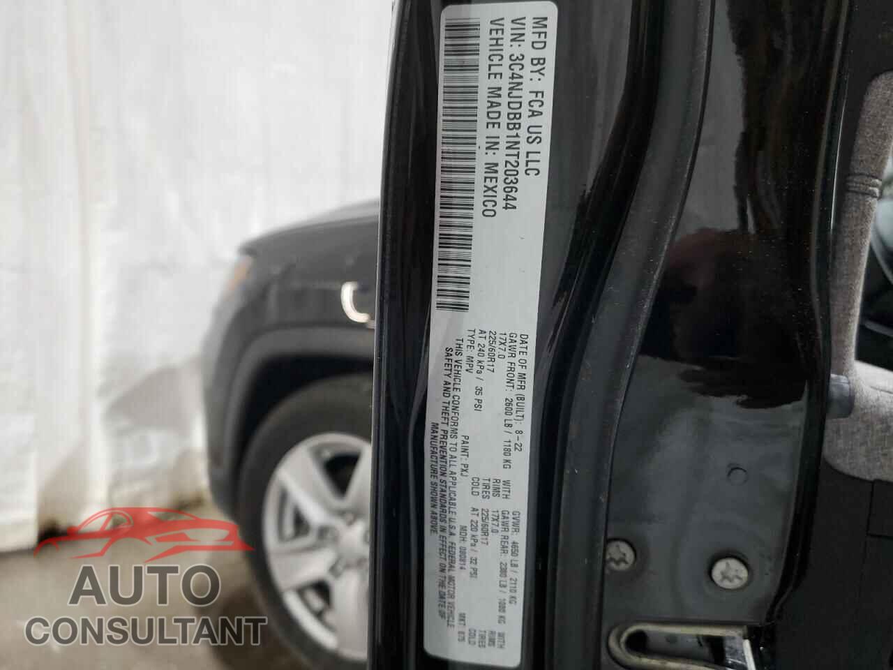 JEEP COMPASS 2022 - 3C4NJDBB1NT203644