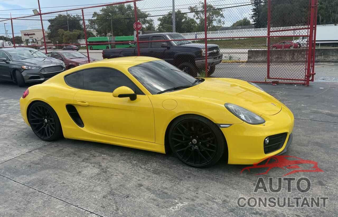 PORSCHE CAYMAN 2016 - WP0AA2A87GK171182