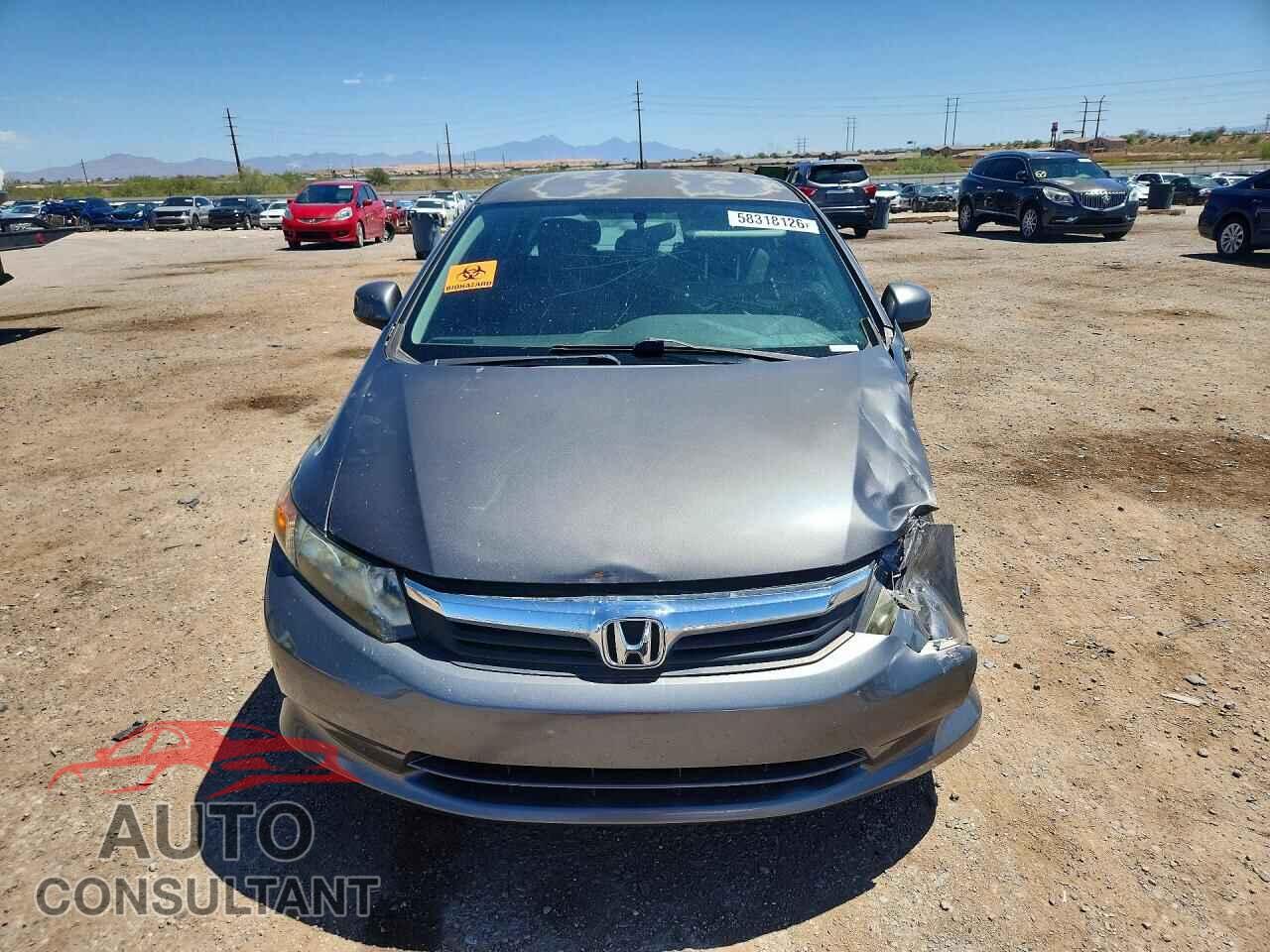 HONDA CIVIC LX 2012 - 2HGFB2F56CH581721