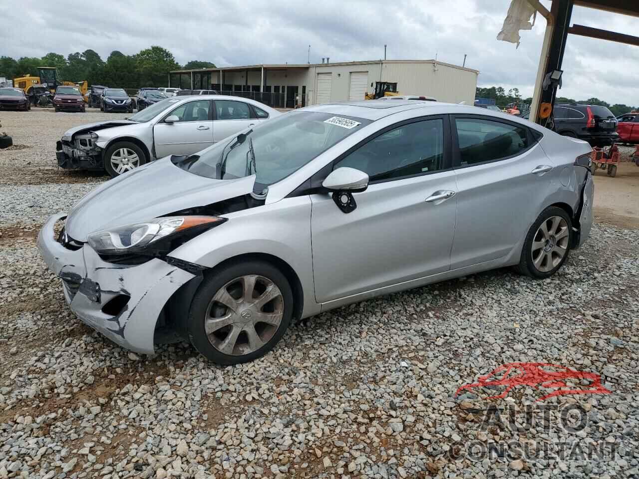 HYUNDAI ELANTRA 2013 - KMHDH4AE6DU674191