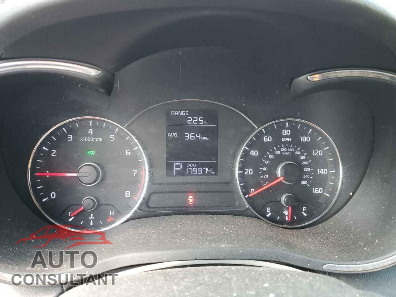 KIA FORTE 2016 - KNAFK4A64G5552609