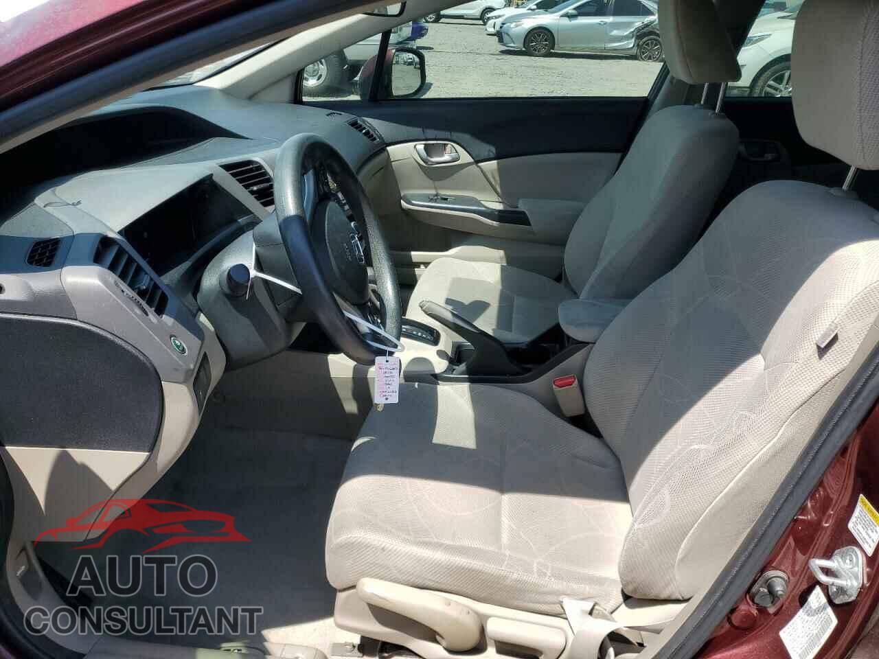 HONDA CIVIC 2012 - JHMFB2F50CS005483