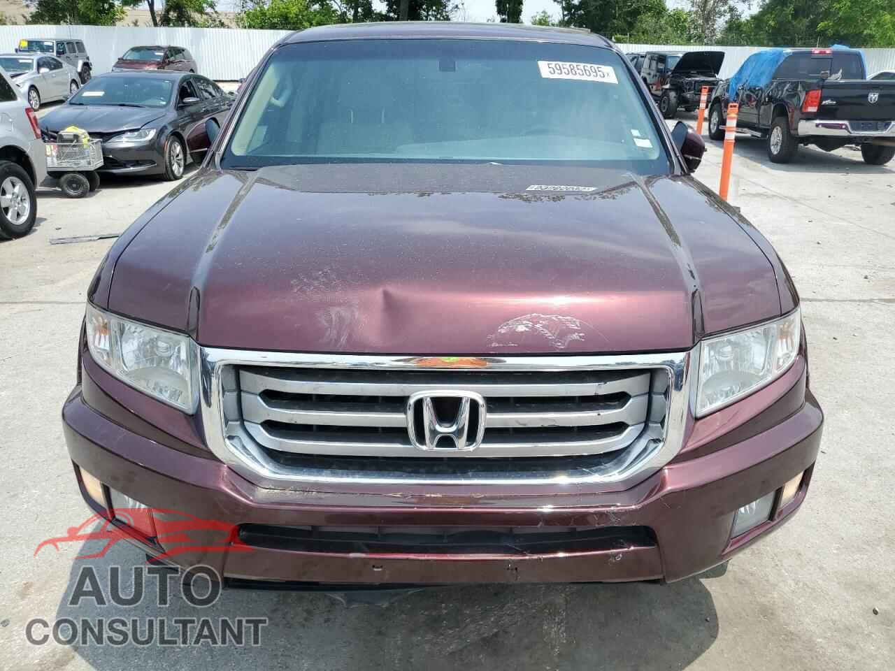 HONDA RIDGELINE 2012 - 5FPYK1F57CB452420