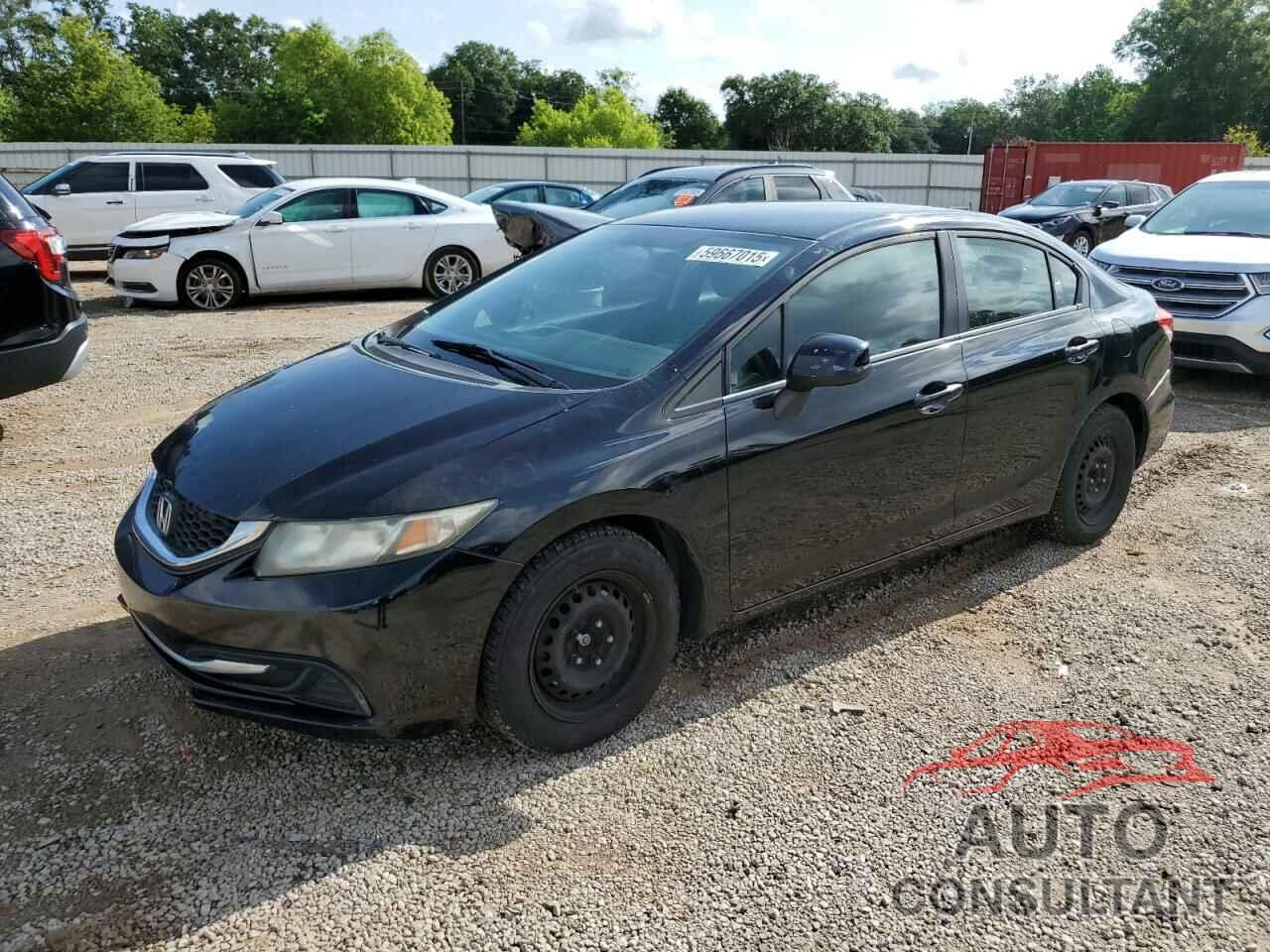 HONDA CIVIC 2013 - 19XFB2F51DE092803