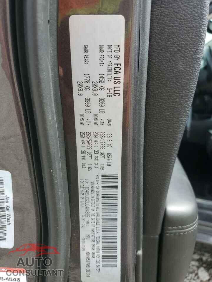 DODGE DURANGO 2018 - 1C4RDJDG3JC404905