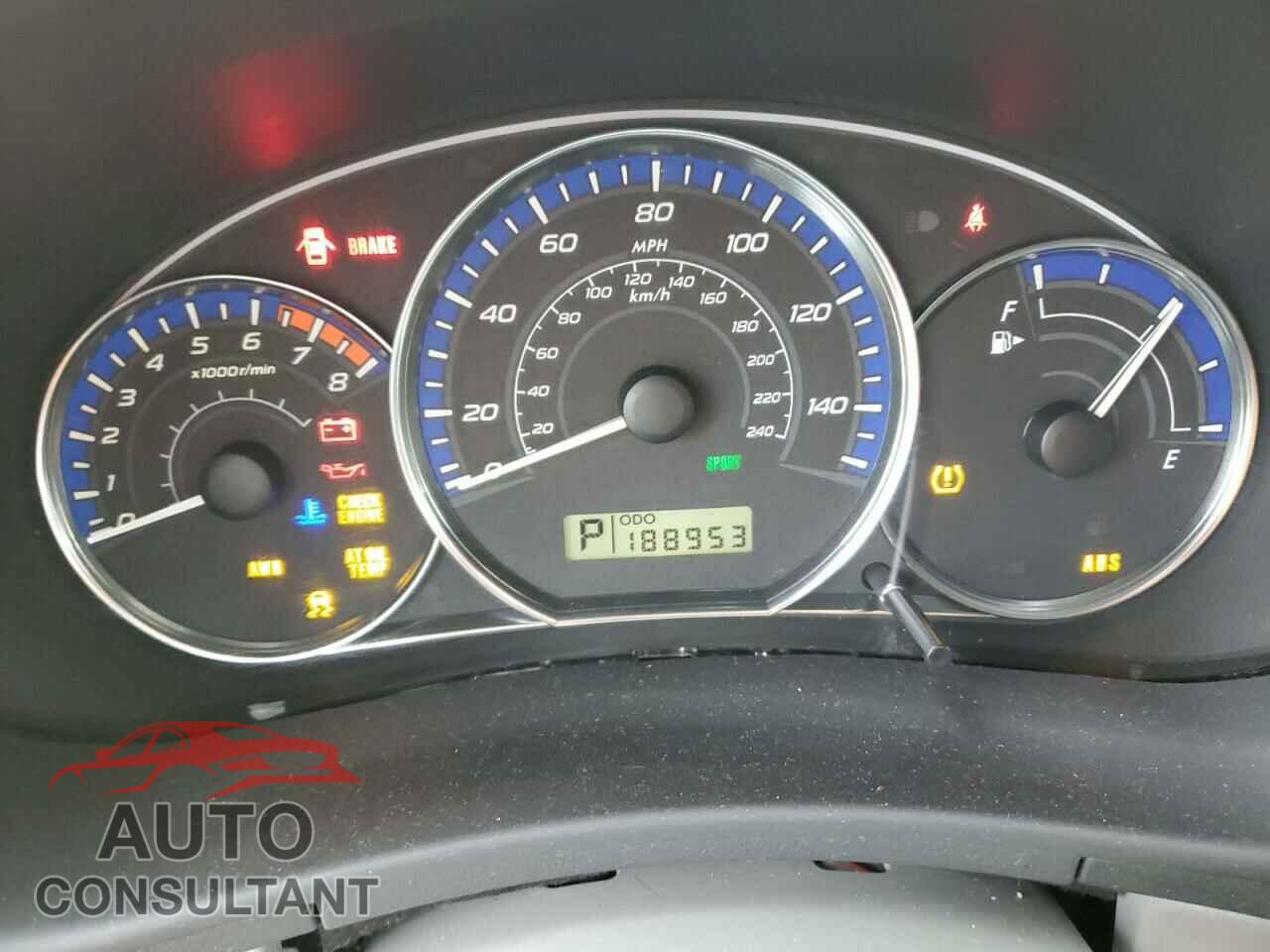 SUBARU FORESTER 2011 - JF2SHAEC4BH745995