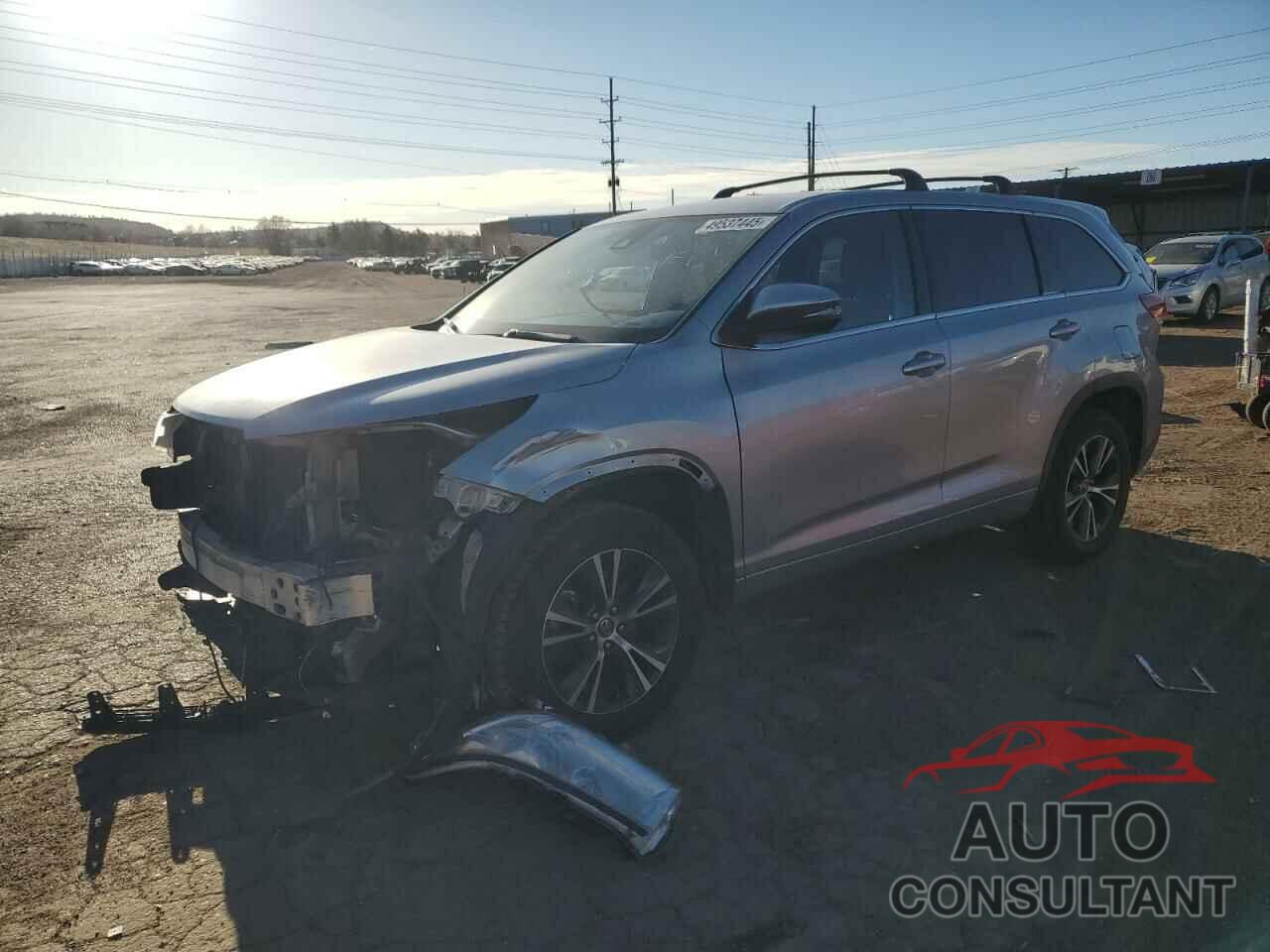 TOYOTA HIGHLANDER 2017 - 5TDZZRFH5HS195603