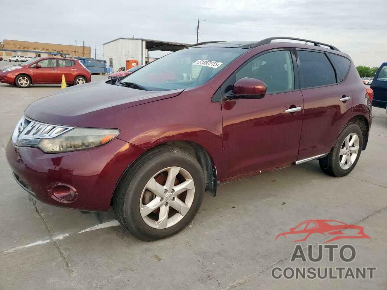 NISSAN MURANO 2009 - JN8AZ18W99W145593