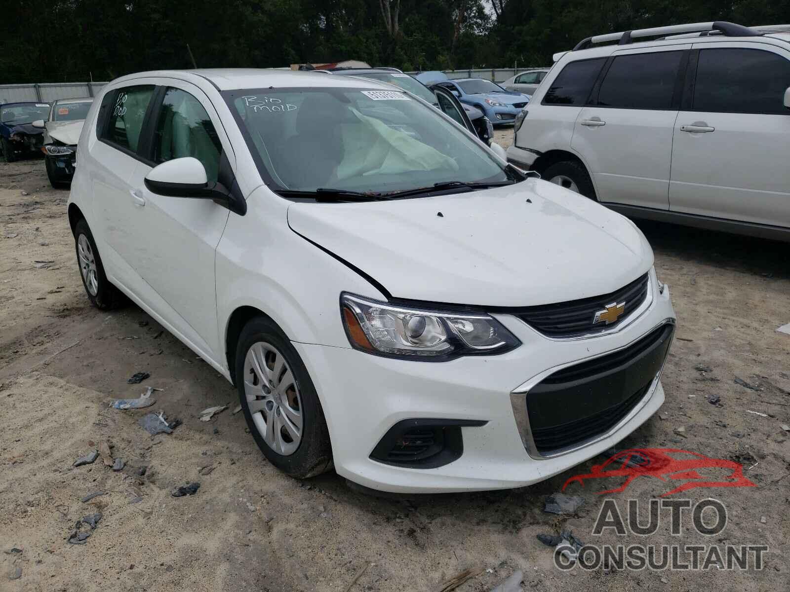 CHEVROLET SONIC 2017 - 1G1JG6SH9H4166701