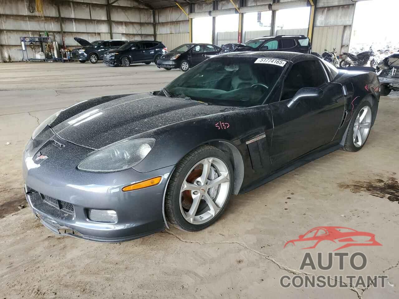 CHEVROLET CORVETTE 2012 - 1G1YW2DW8C5107258