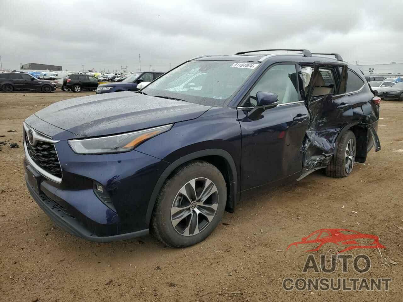 TOYOTA HIGHLANDER 2022 - 5TDHZRBH4NS596735