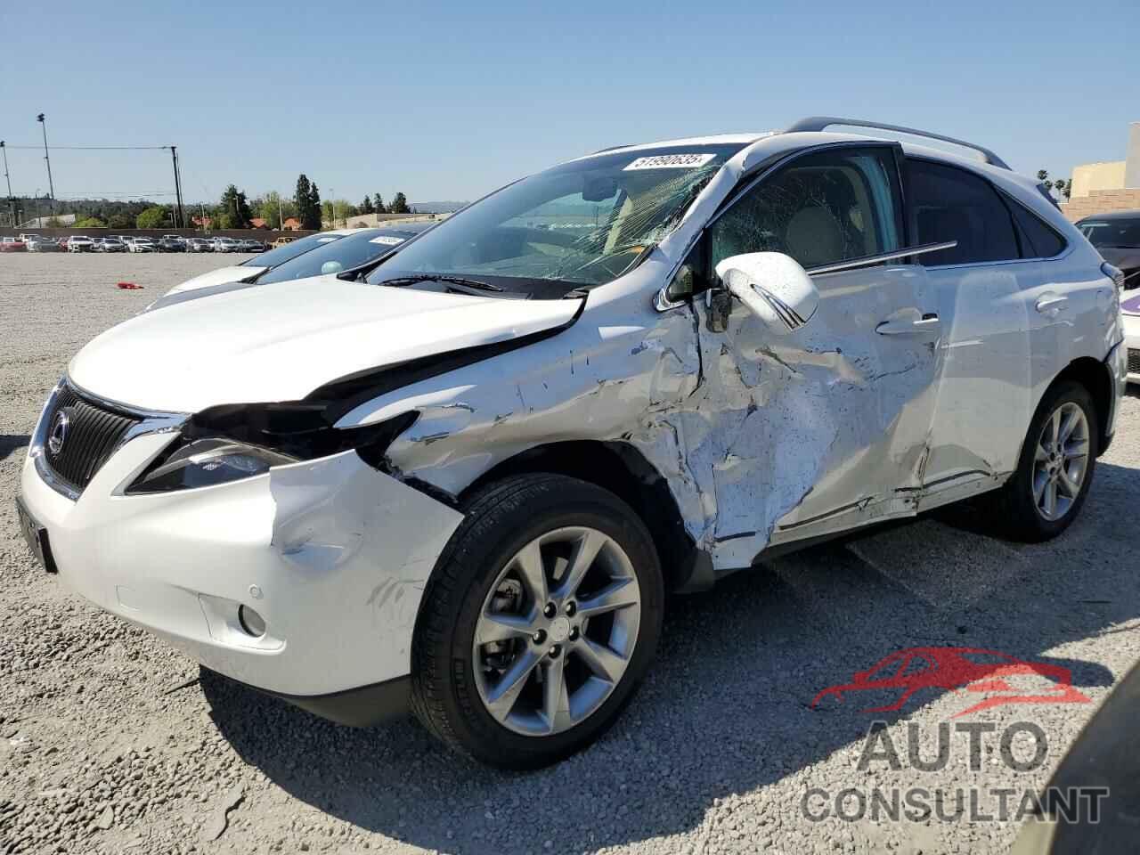 LEXUS RX350 2012 - 2T2ZK1BA9CC068610