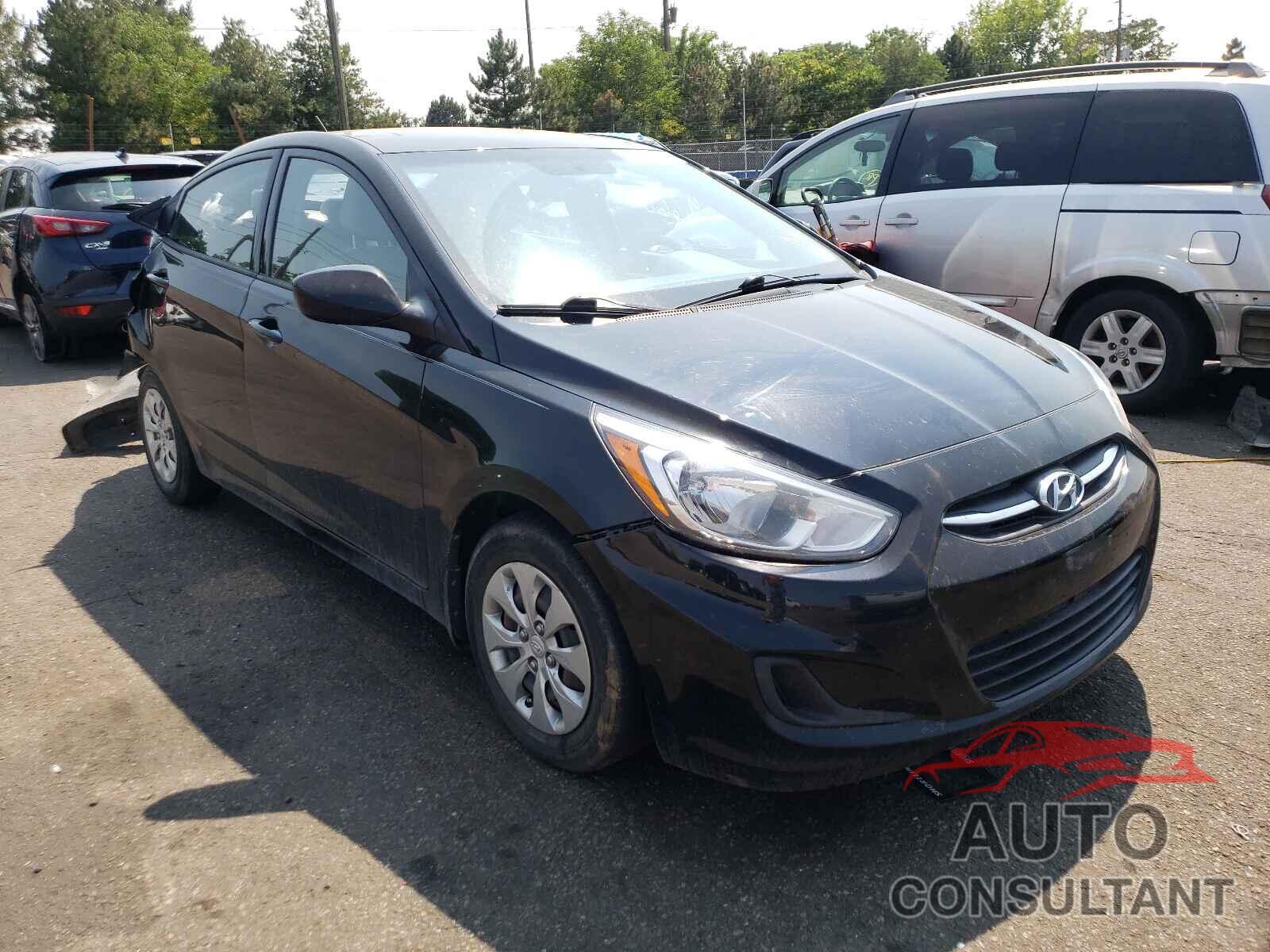 HYUNDAI ACCENT 2016 - KMHCT4AE3GU060312