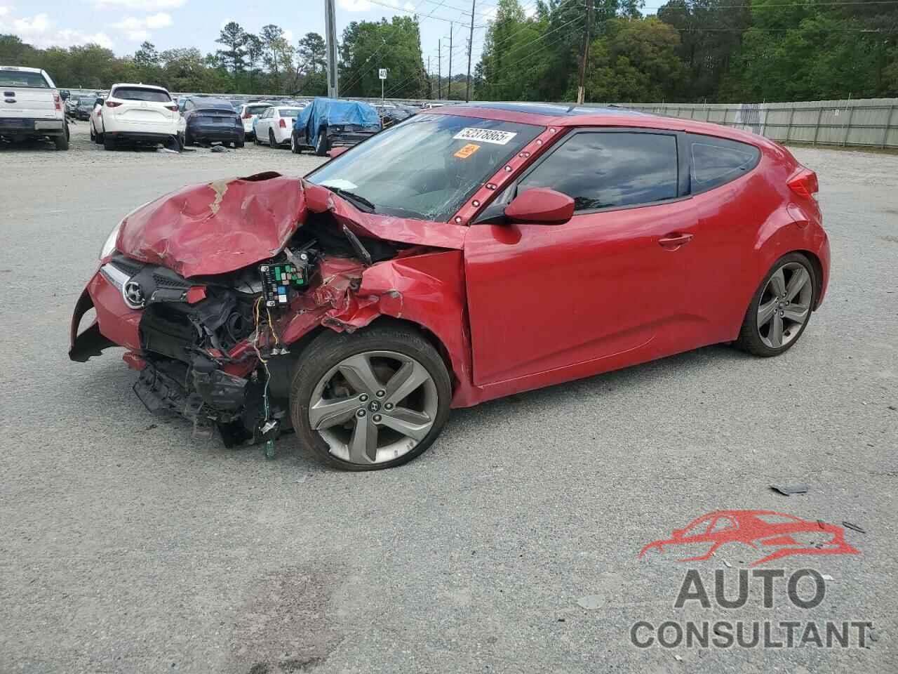 HYUNDAI VELOSTER 2013 - KMHTC6AD8DU104366