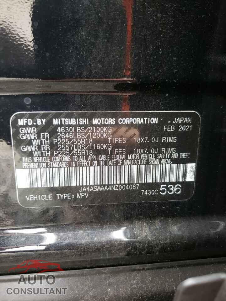 MITSUBISHI ECLIPSE 2022 - JA4ASWAA4NZ004087