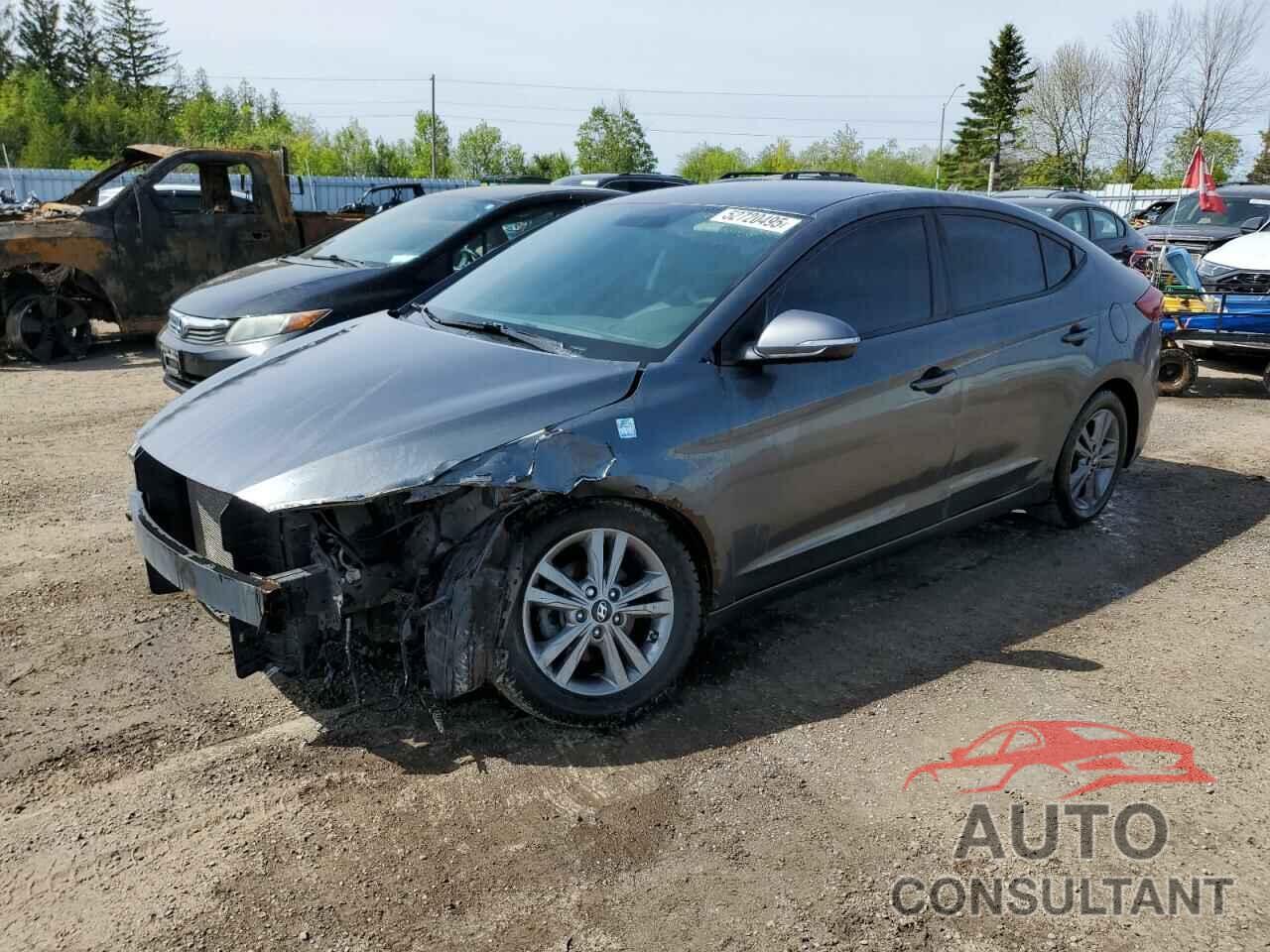 HYUNDAI ELANTRA 2017 - KMHD84LF7HU134859