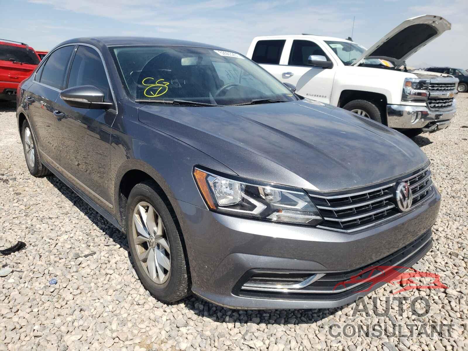 VOLKSWAGEN PASSAT 2017 - 1VWAT7A39HC078135