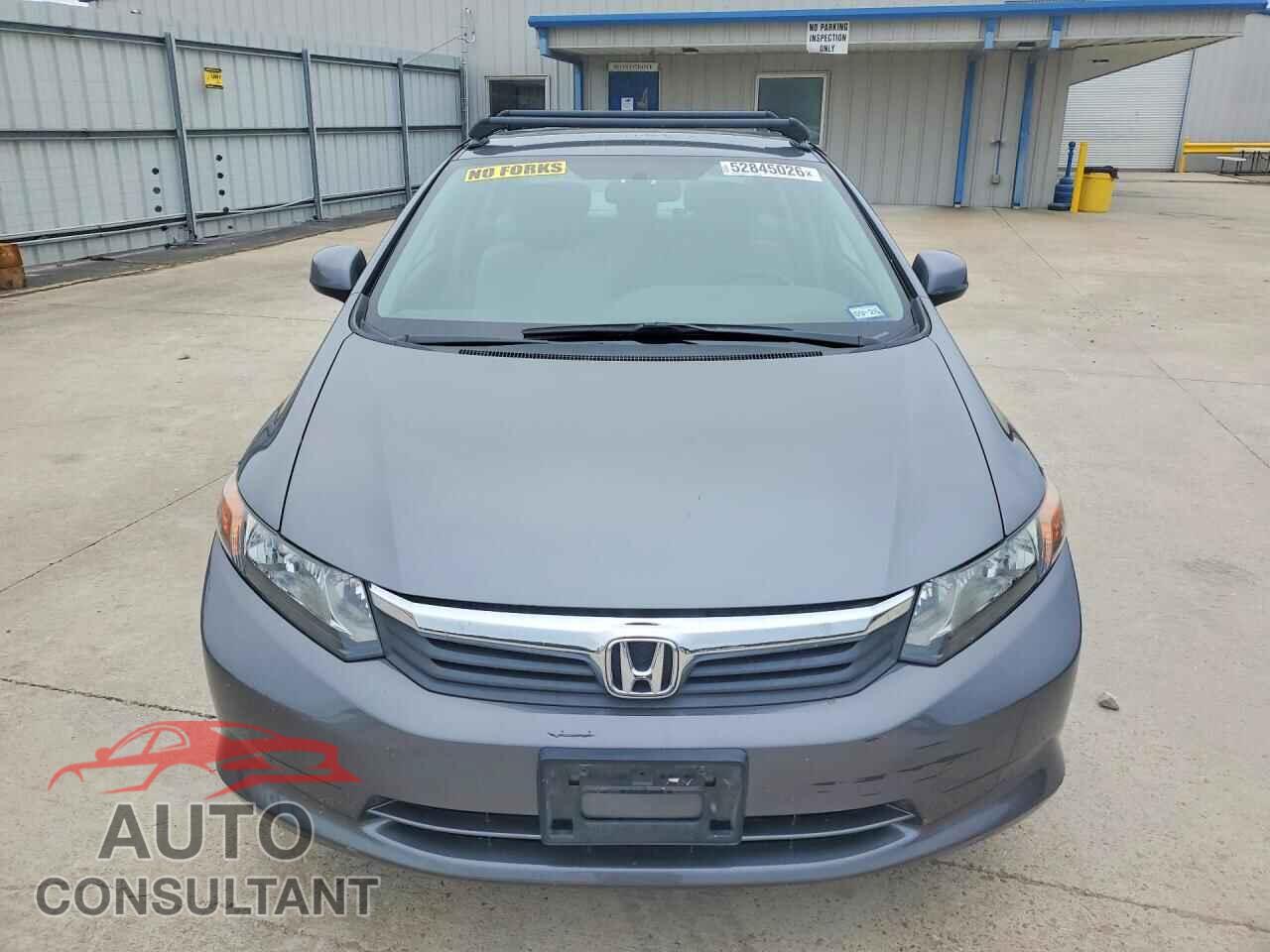 HONDA CIVIC 2012 - 19XFB2F52CE372437