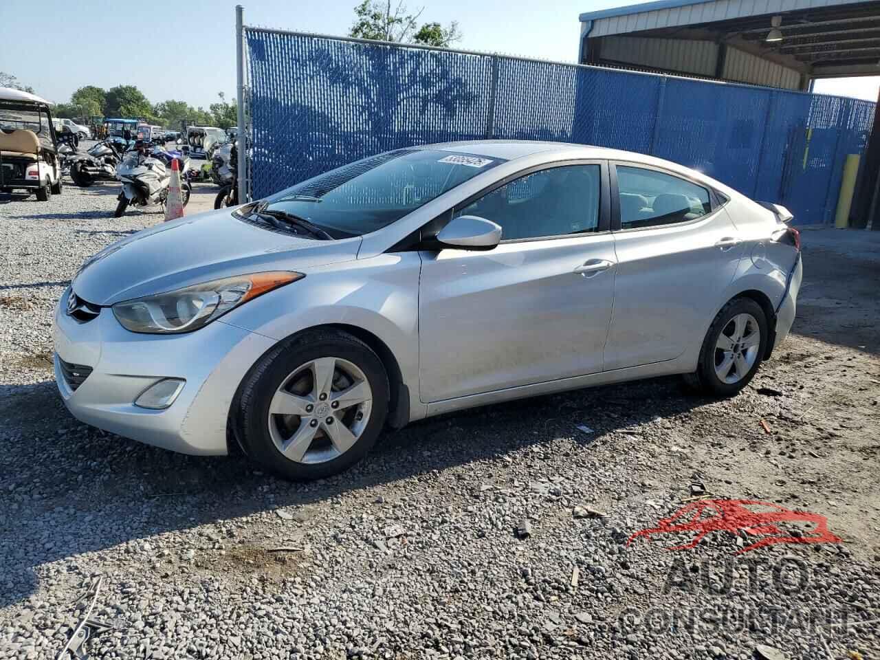 HYUNDAI ELANTRA 2012 - KMHDH4AE0CU206472