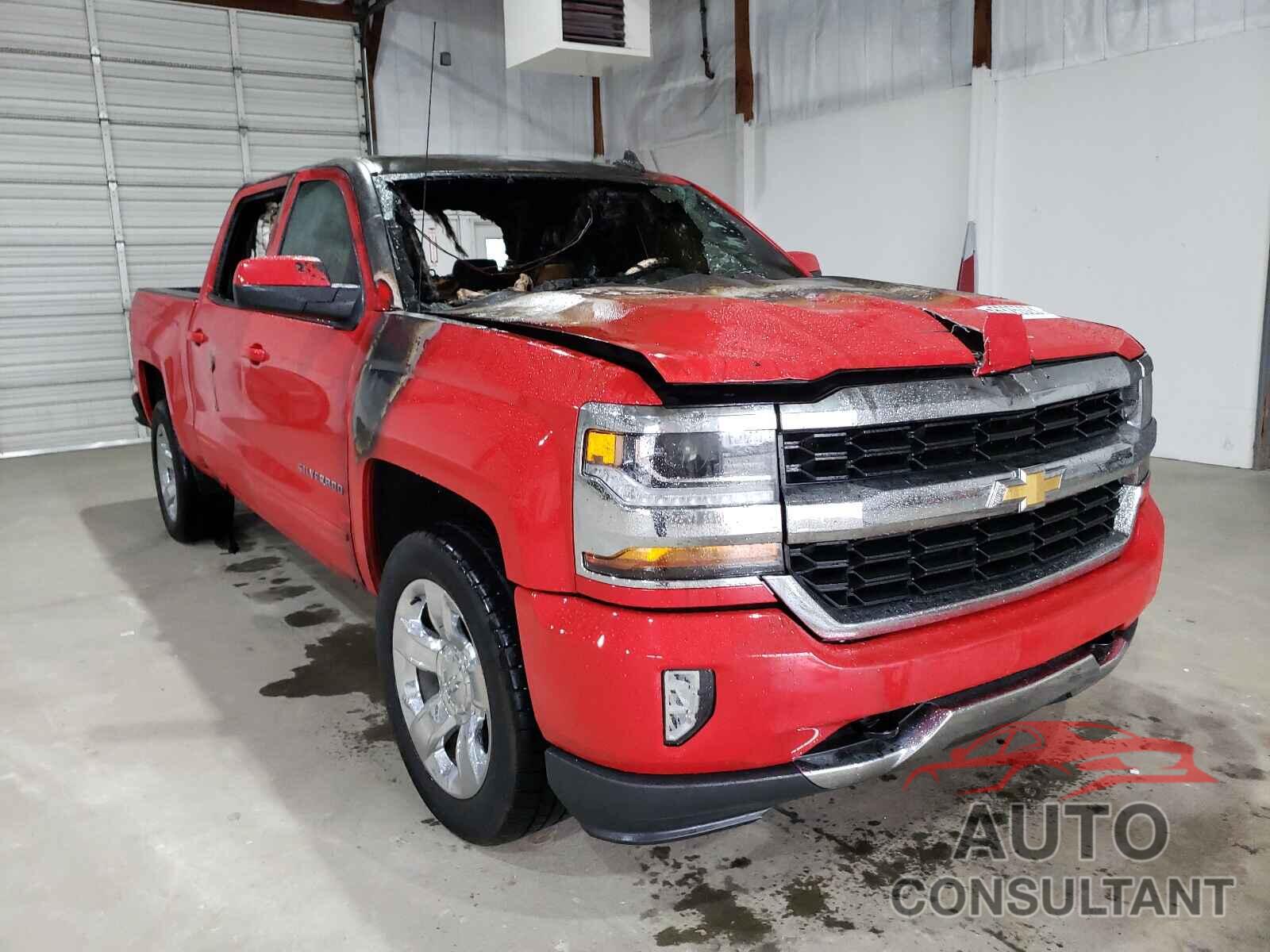 CHEVROLET SILVERADO 2018 - 3GCUKREC6JG200669