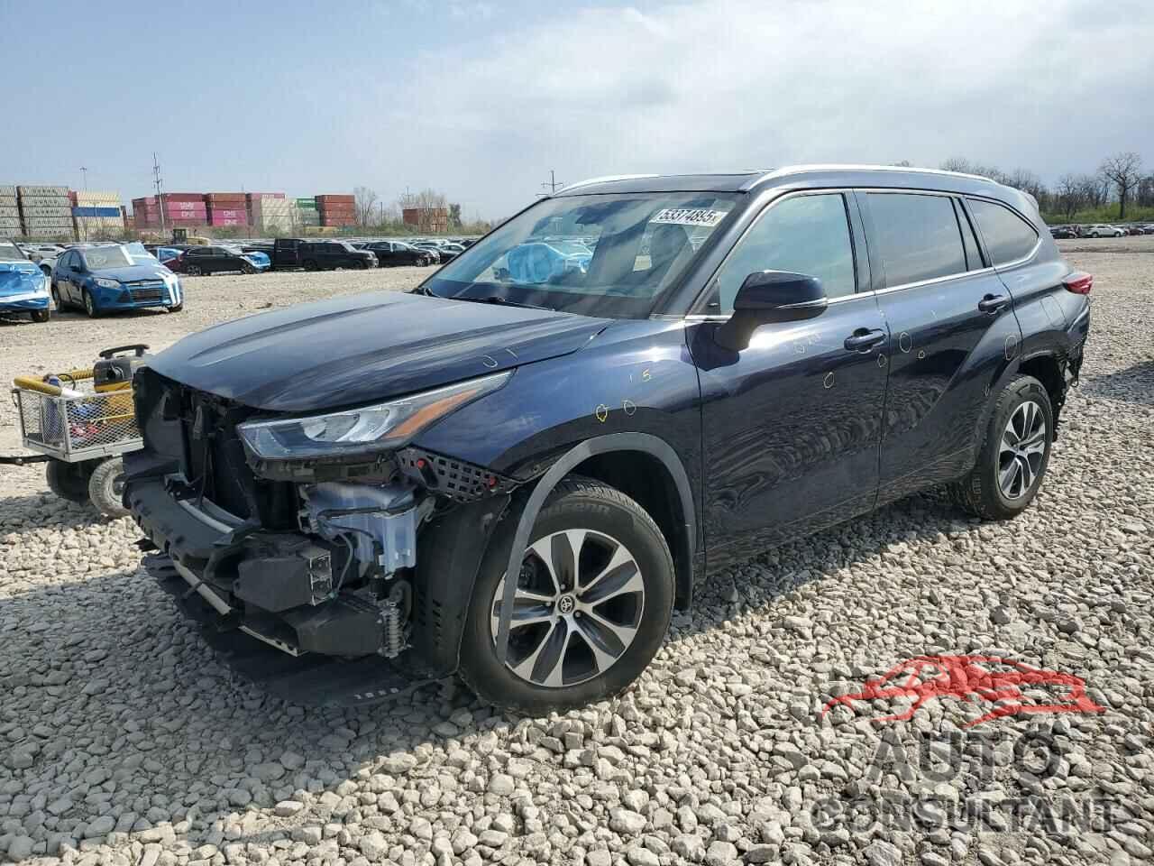 TOYOTA HIGHLANDER 2020 - 5TDGZRBH1LS003373