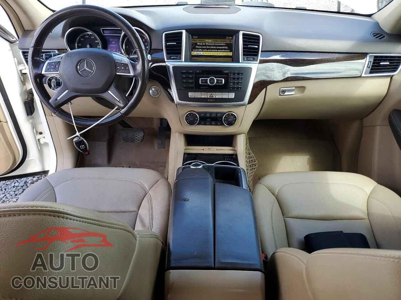 MERCEDES-BENZ M-CLASS 2012 - 4JGDA2EB0CA020750