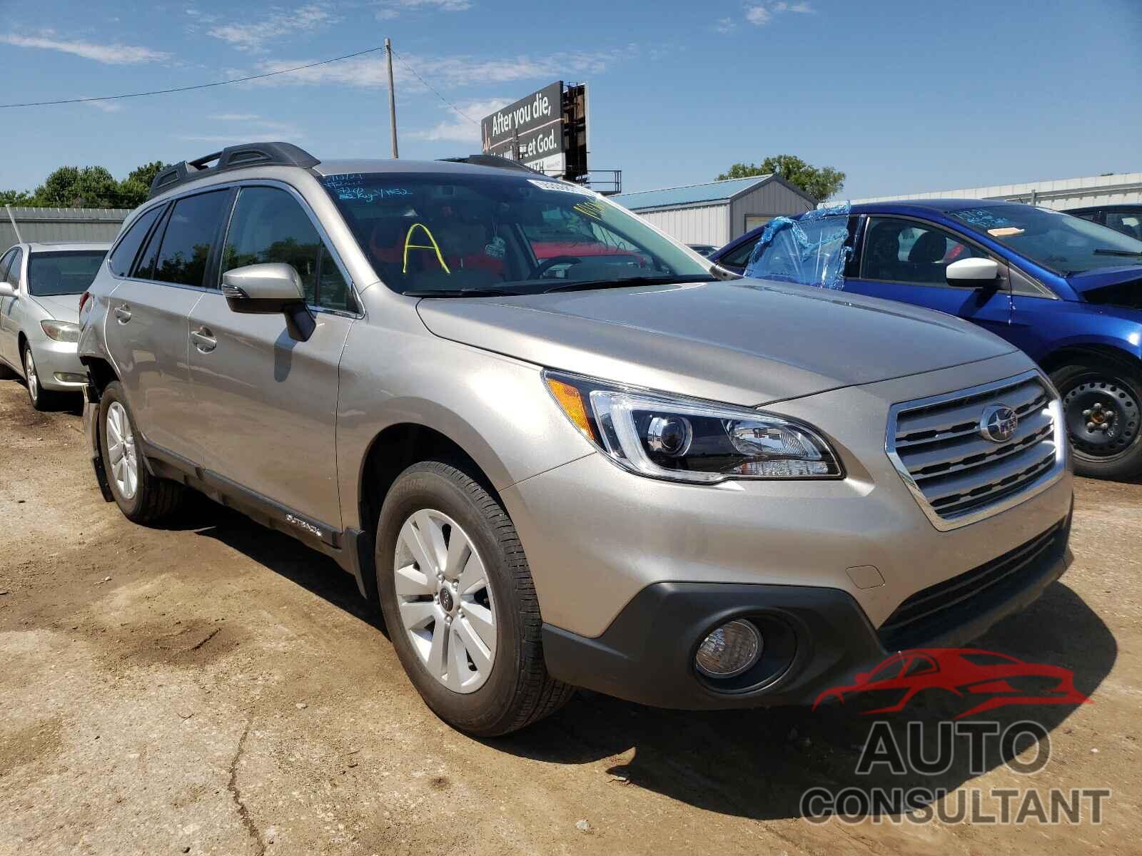 SUBARU OUTBACK 2017 - 4S4BSAFCXH3364183