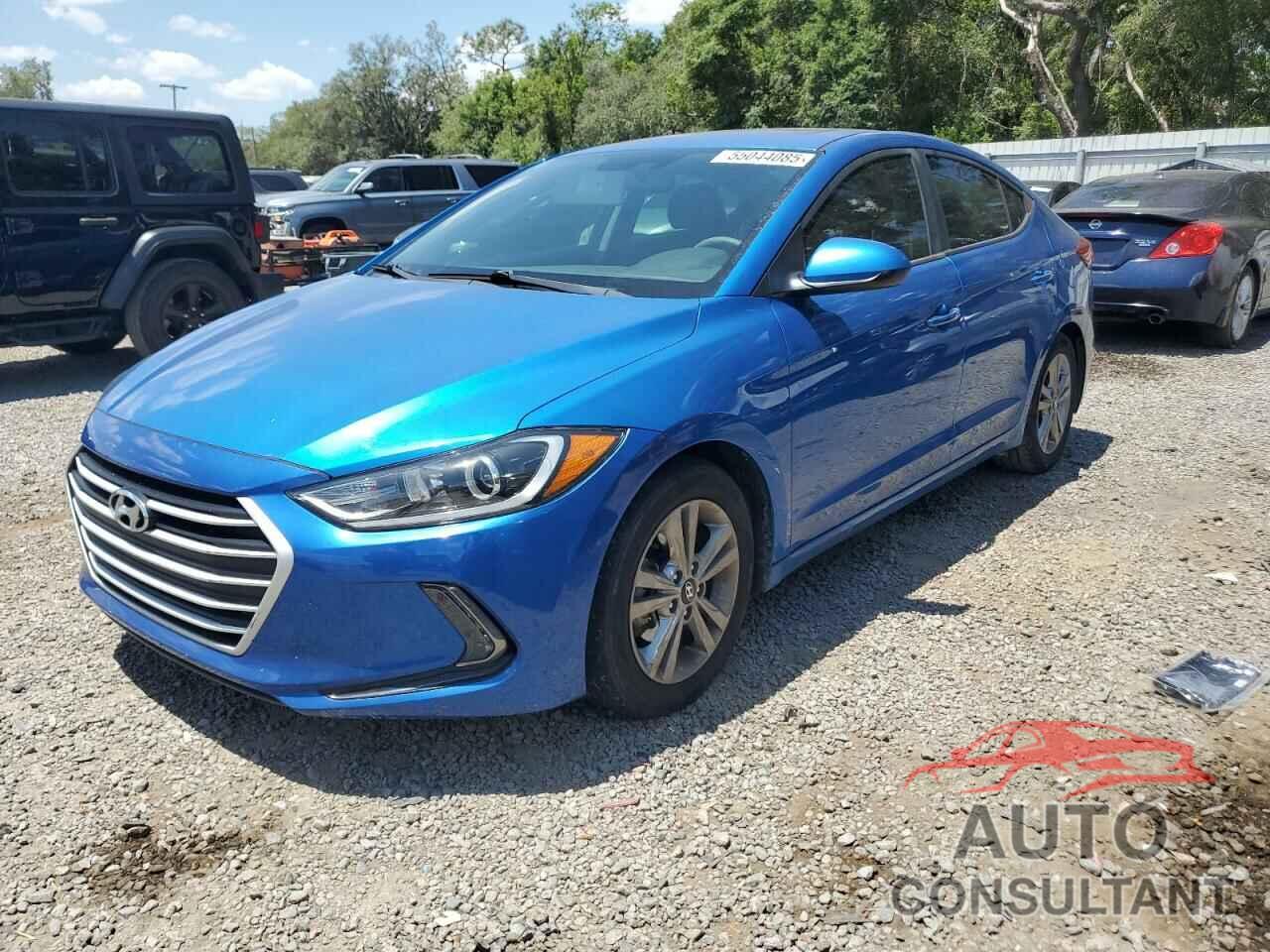 HYUNDAI ELANTRA 2017 - KMHD84LF8HU356939