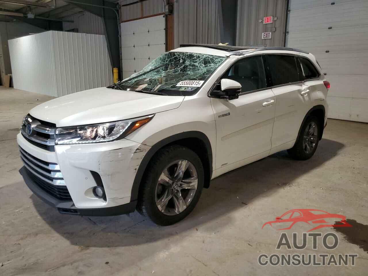 TOYOTA HIGHLANDER 2018 - 5TDDGRFH7JS040153