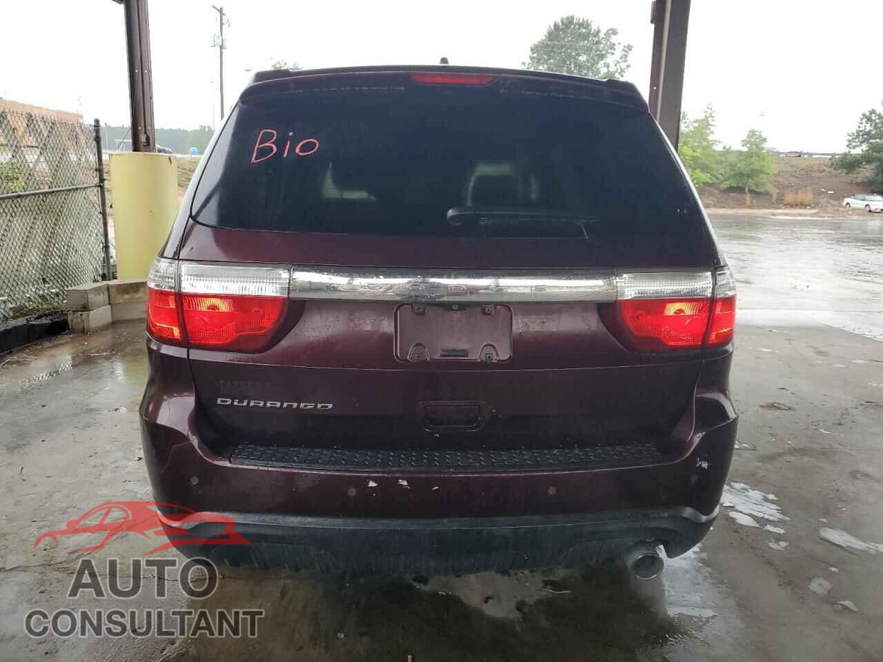 DODGE DURANGO 2012 - 1C4RDHAG3CC237140
